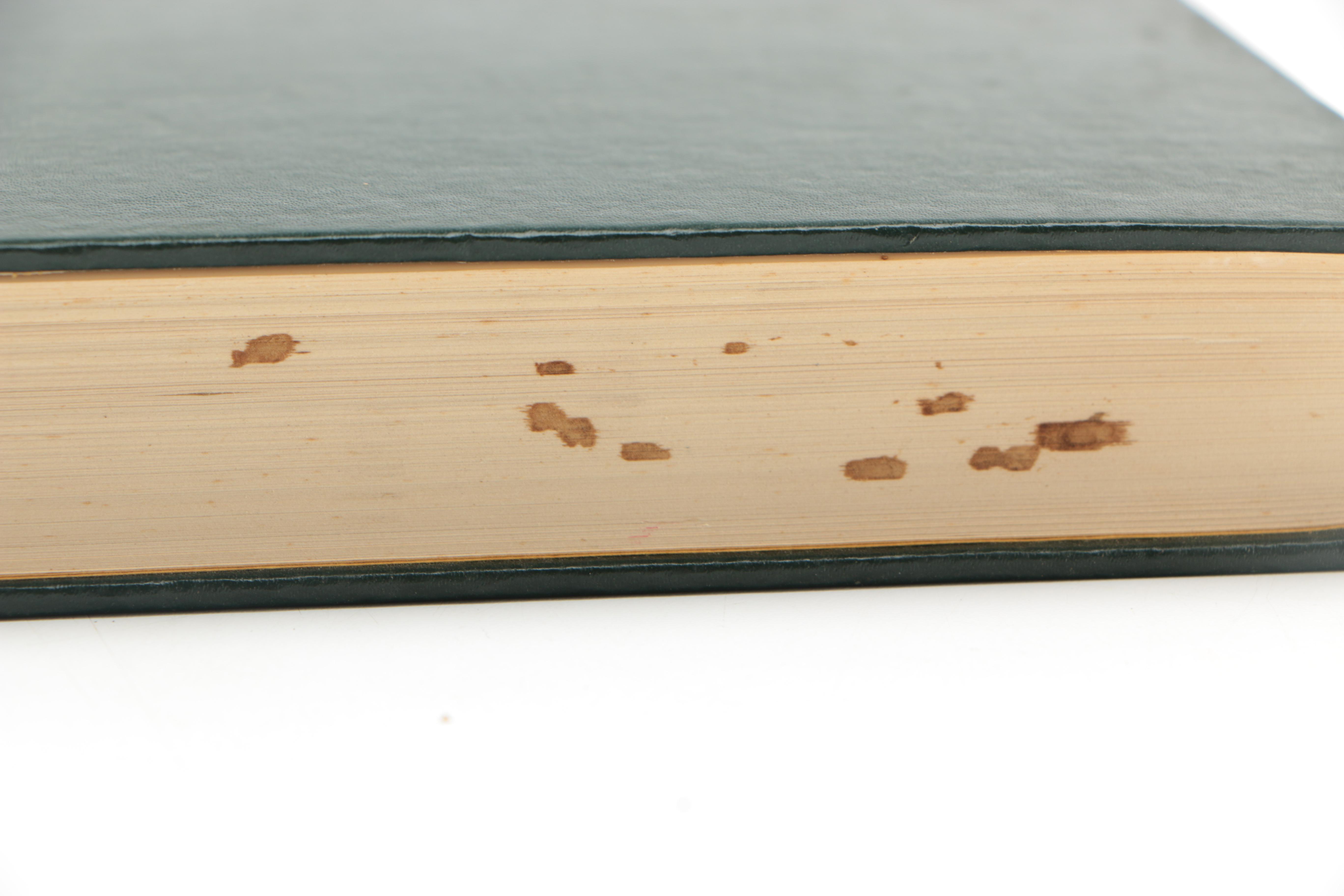 1937-1938 Three Volumes of "The Harvard Classics" Deluxe Edition