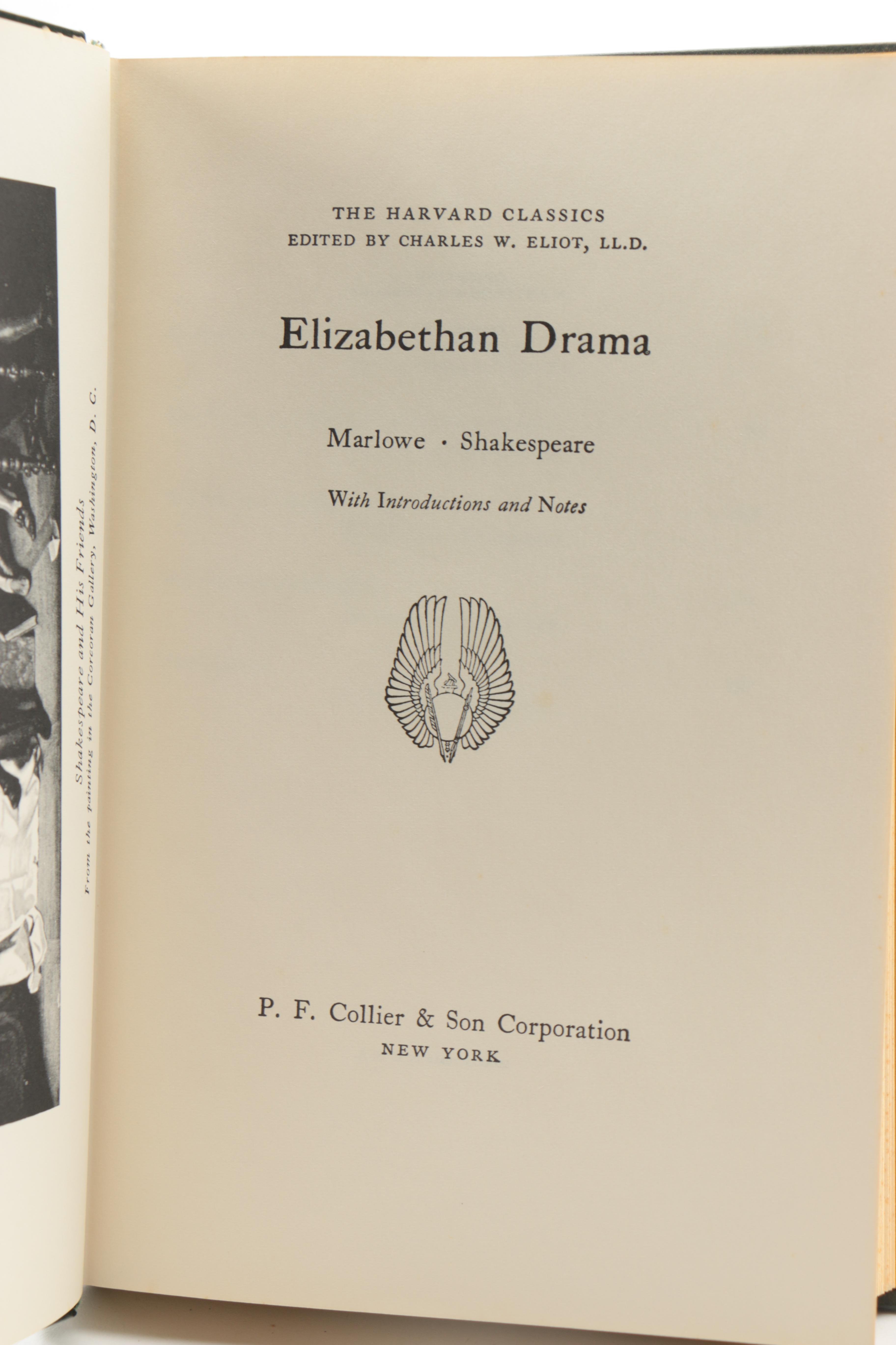 1937-1938 Three Volumes of "The Harvard Classics" Deluxe Edition
