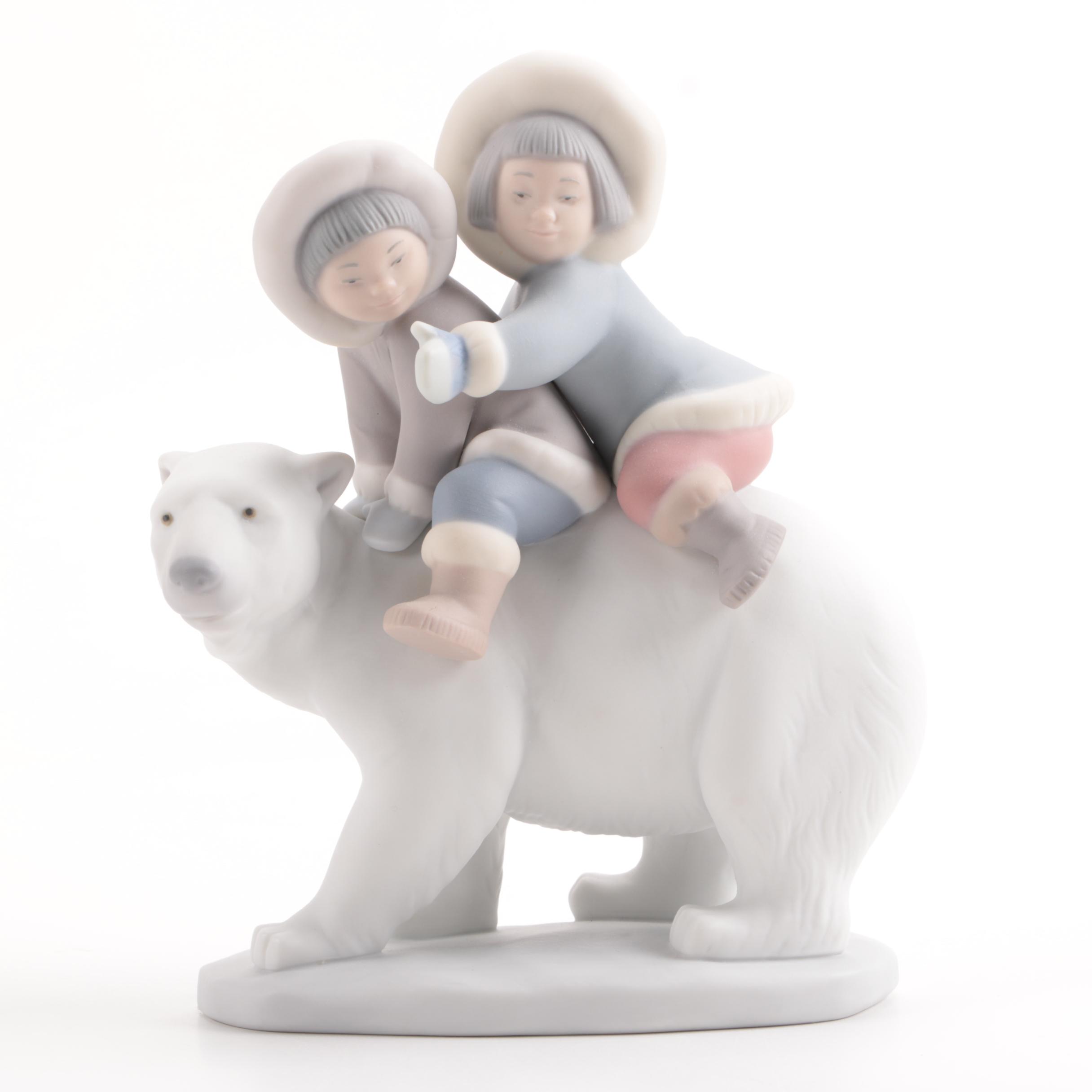 Lladró "Eskimo Riders" Figurine