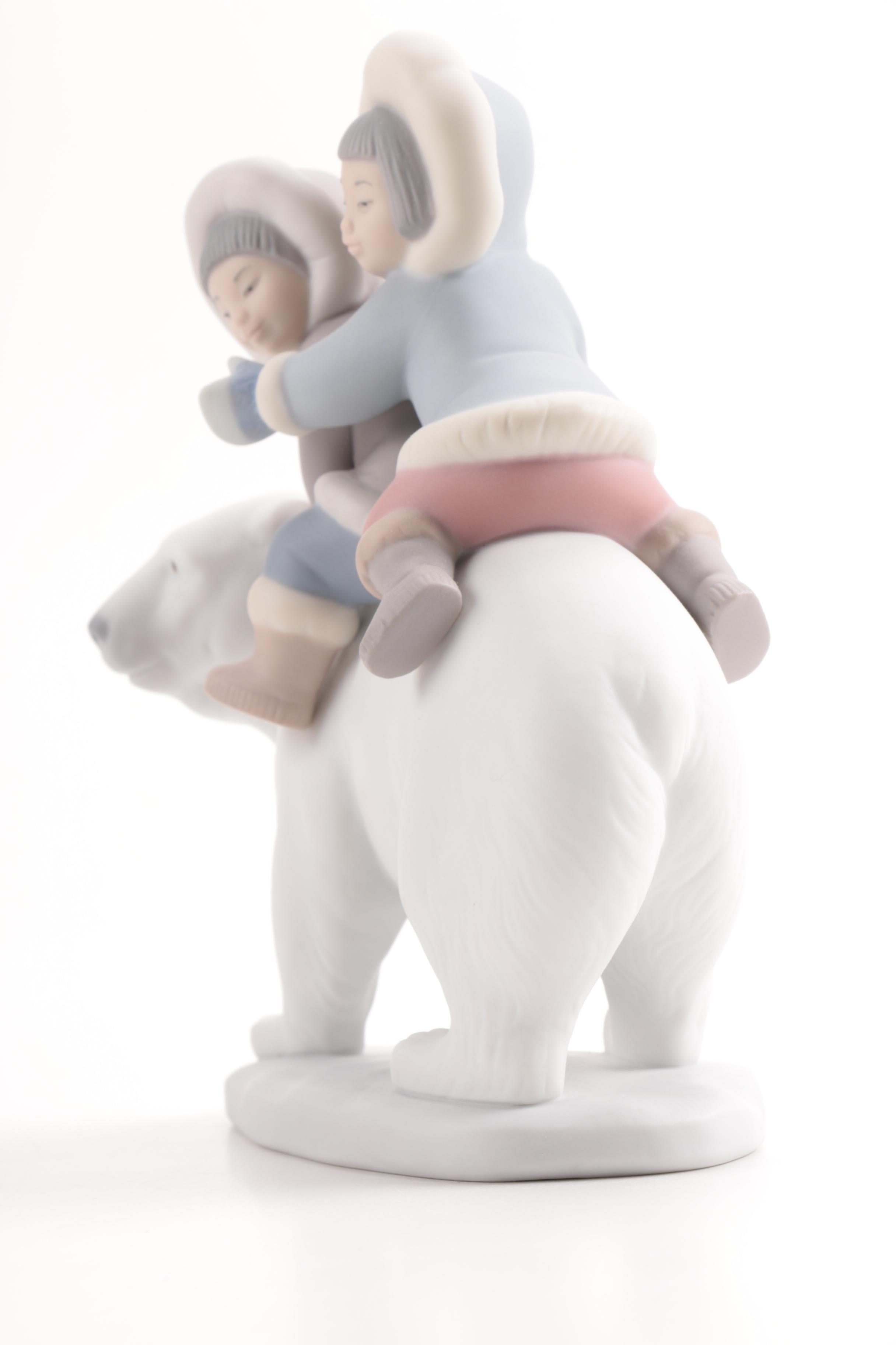 Lladró "Eskimo Riders" Figurine