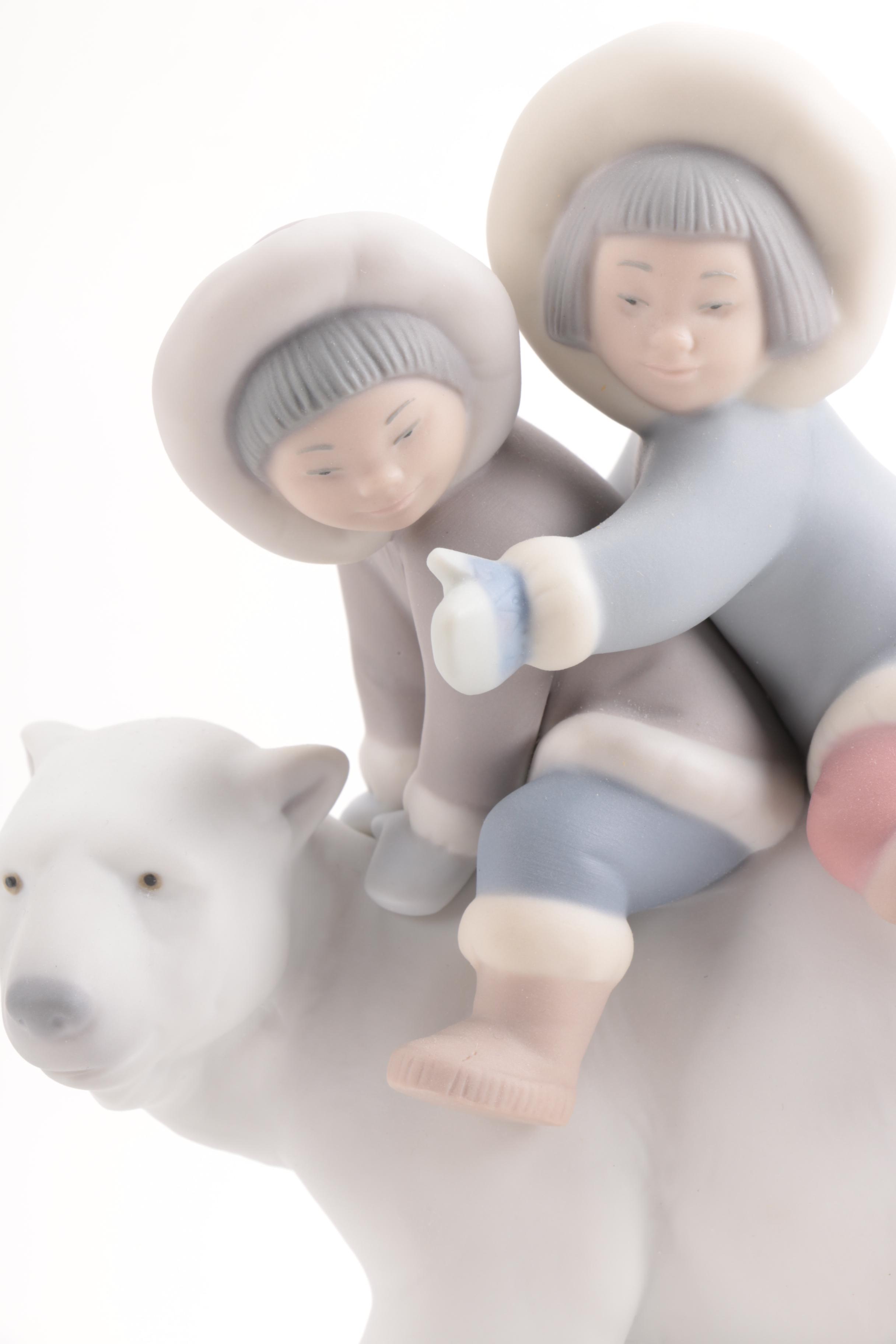 Lladró "Eskimo Riders" Figurine