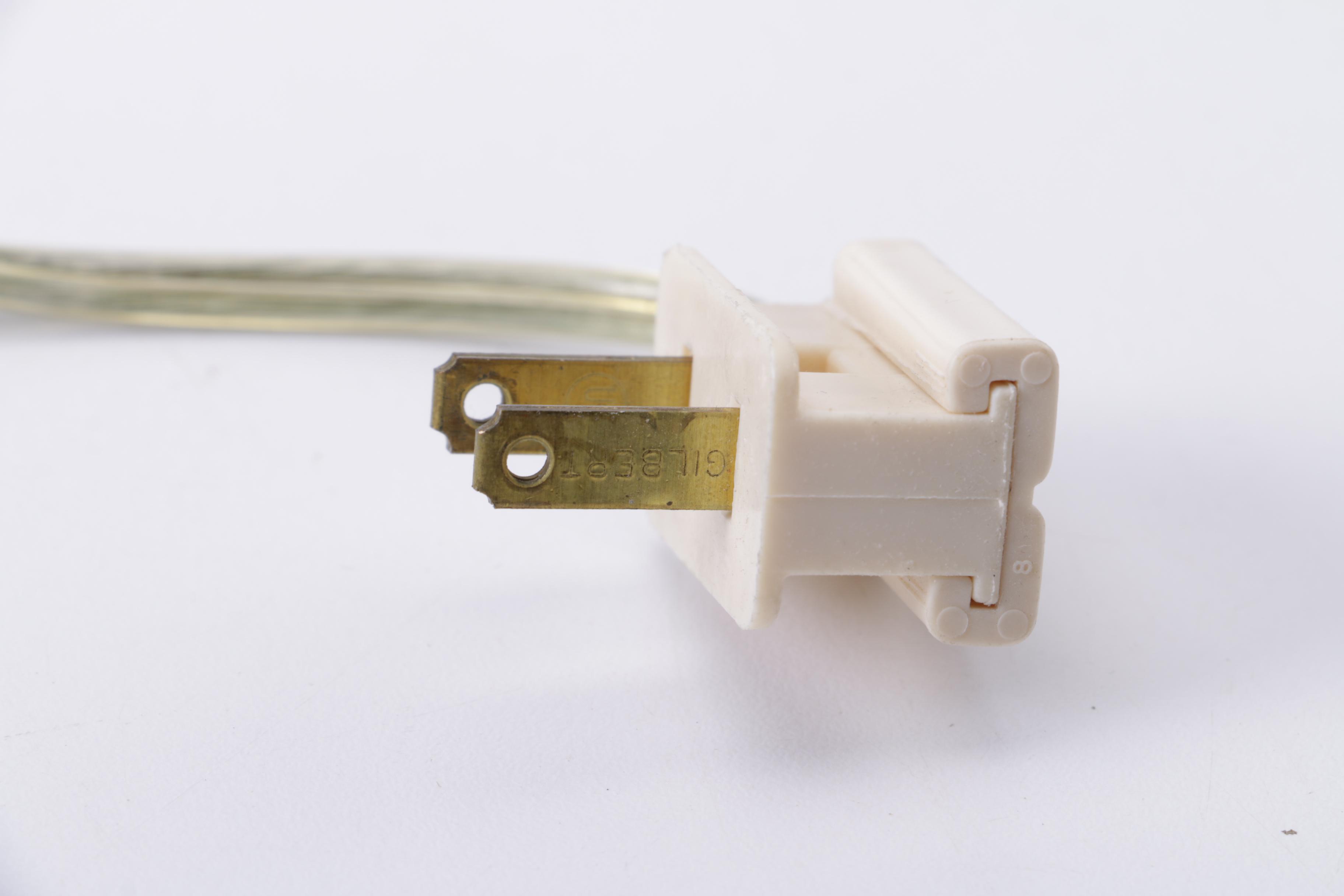 Pair of Ornate Metal Desk Lamps