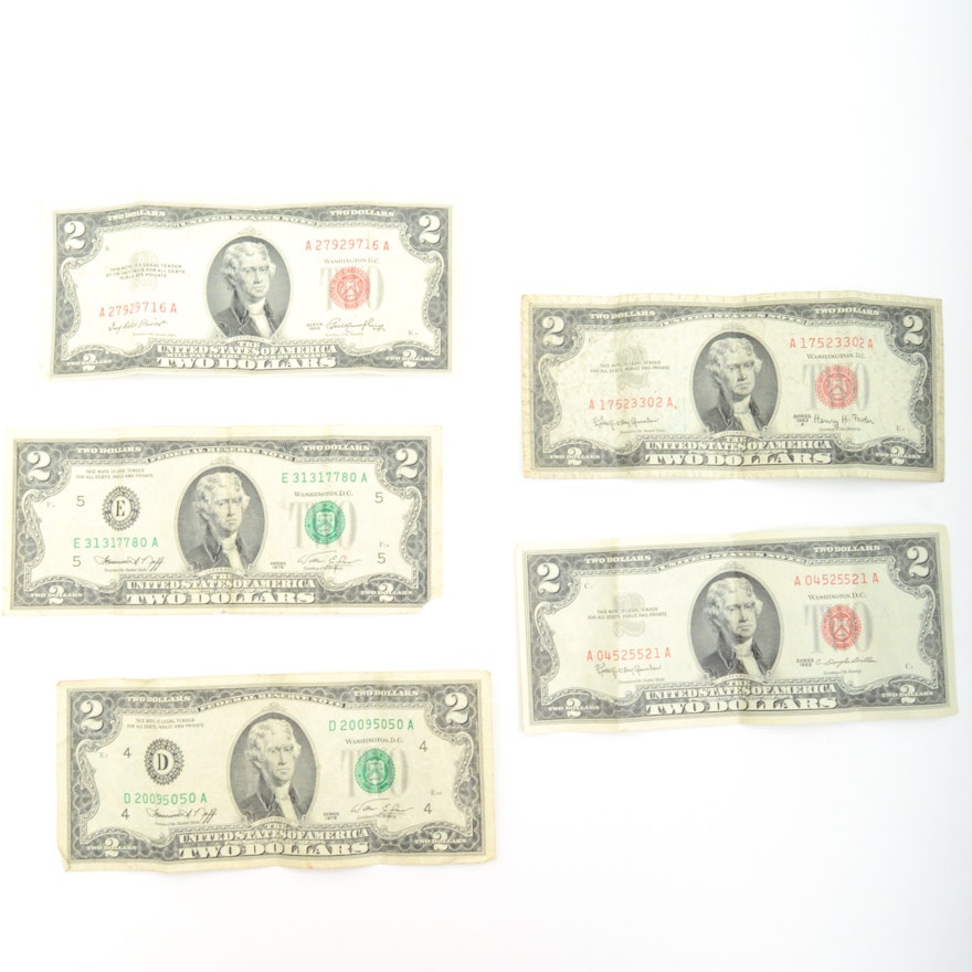 United States Two Dollar Notes