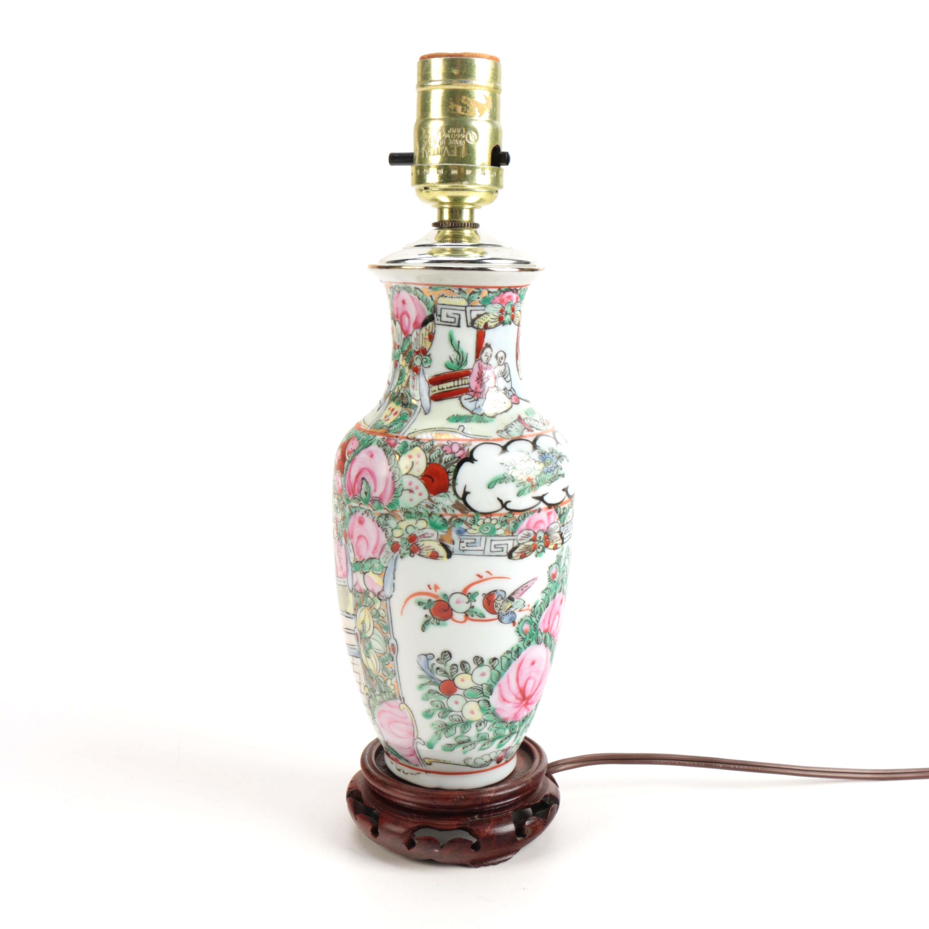 Rose Medallion Table Lamp