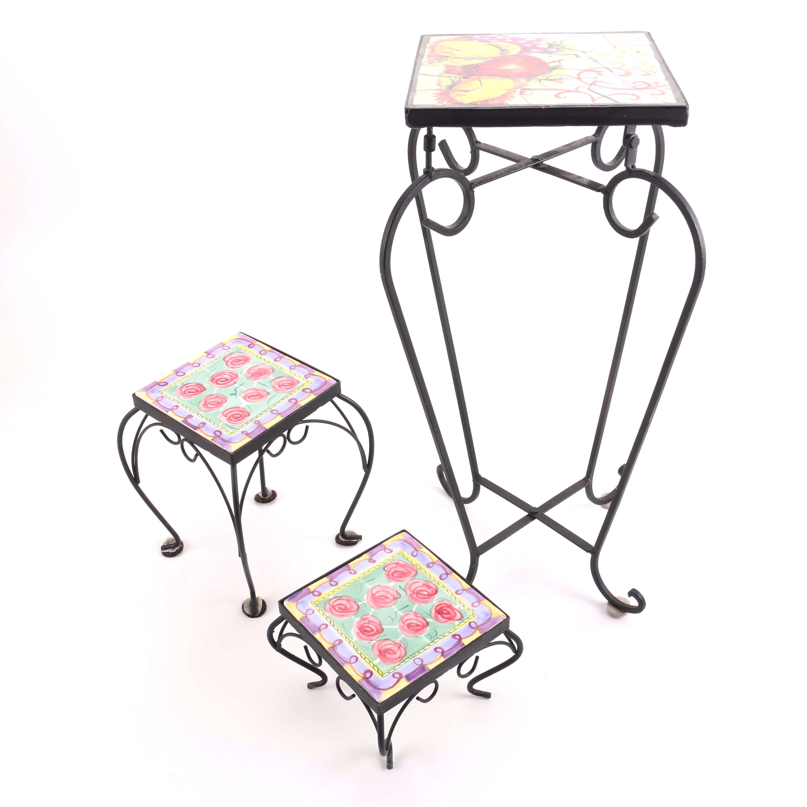 Decorative Metal Side Tables