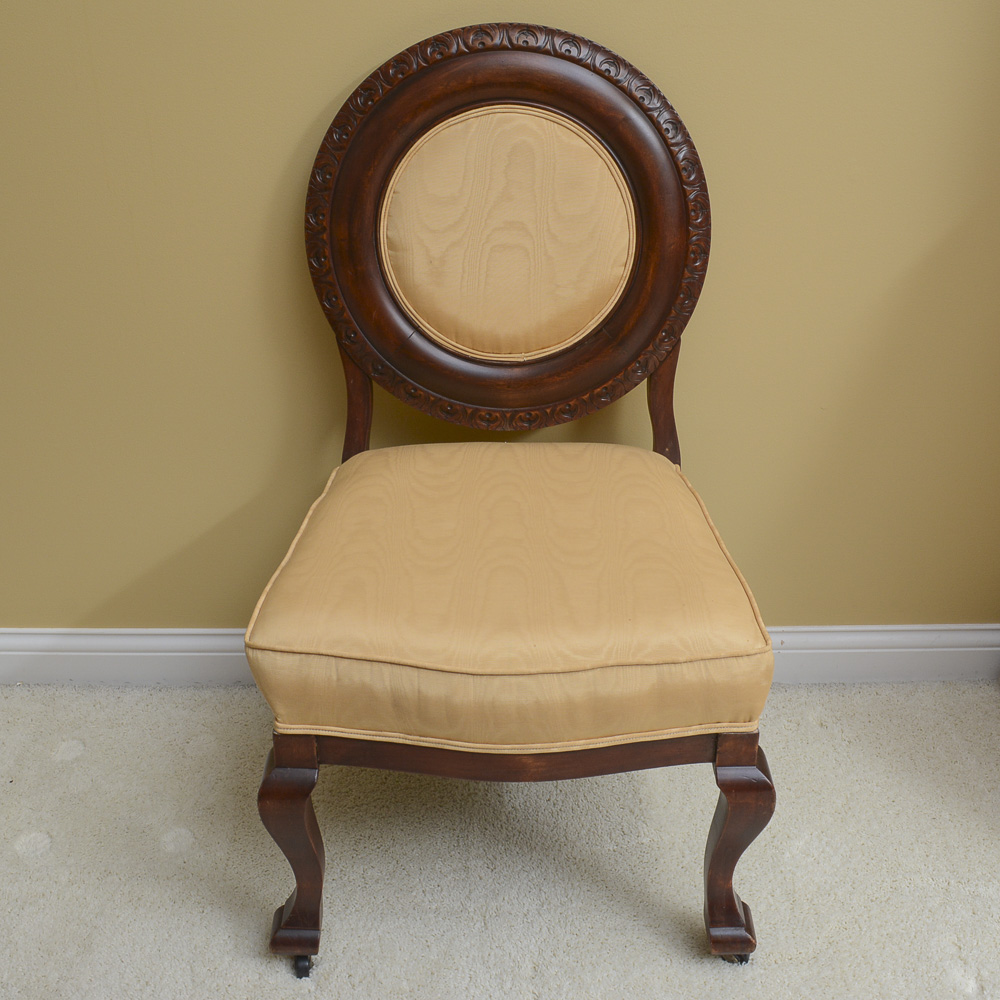 Vintage Balloon-Back Chair