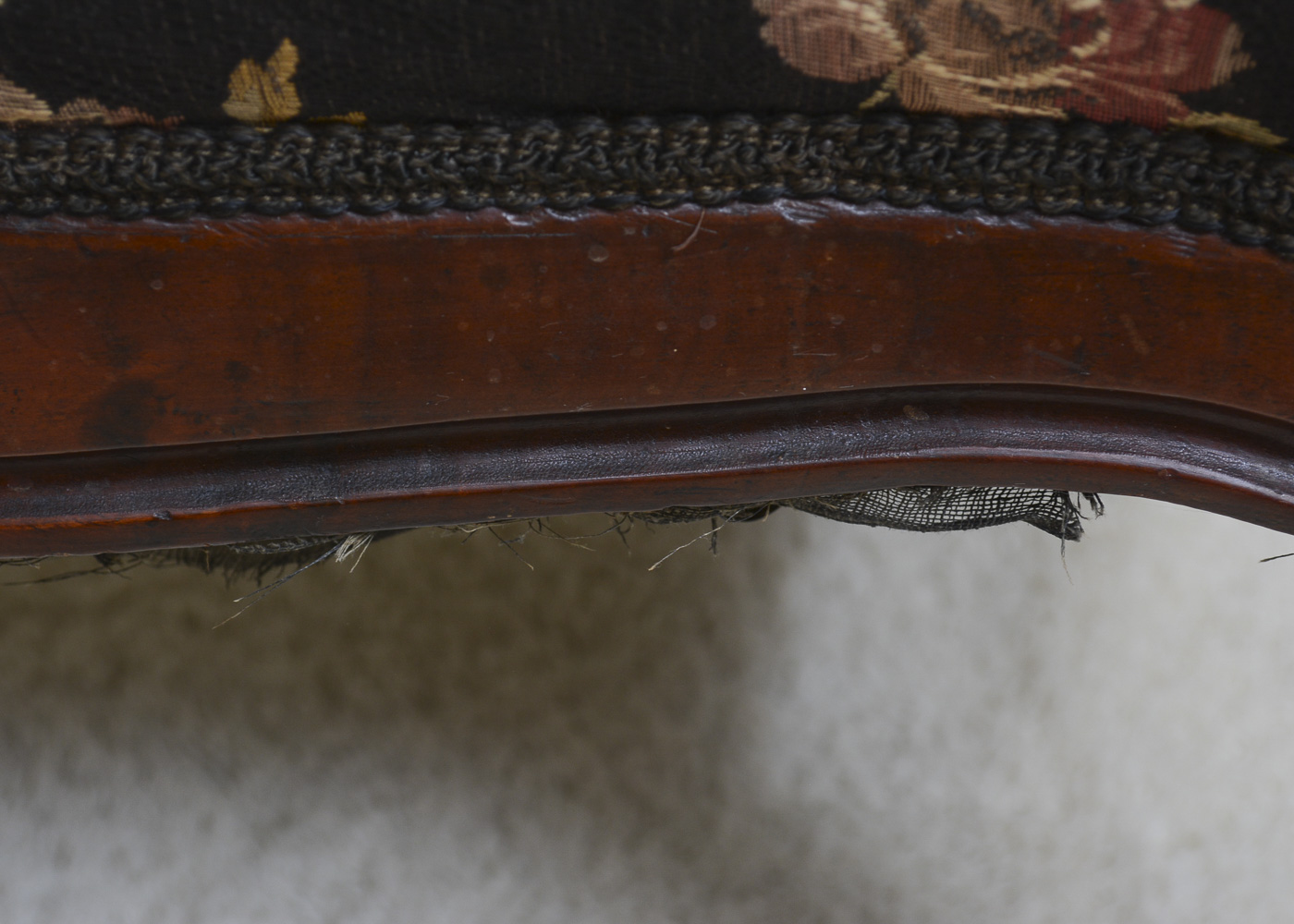 Victorian Style Spoon-Back Chair