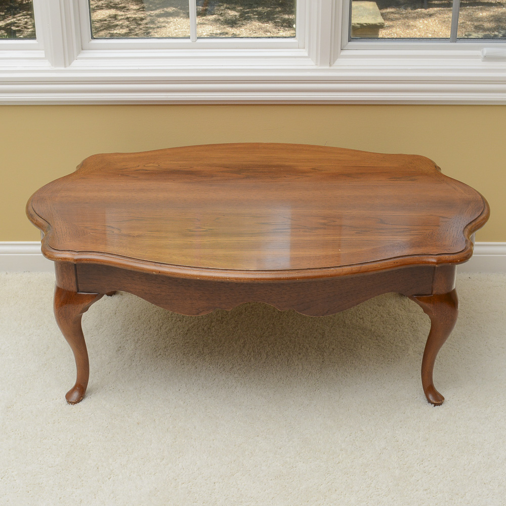 Queen Anne Style Coffee Table