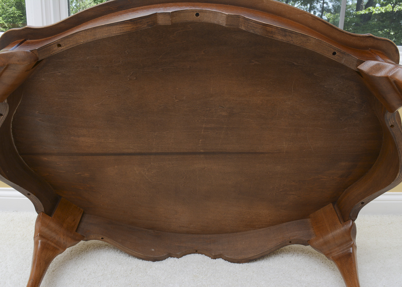 Queen Anne Style Coffee Table