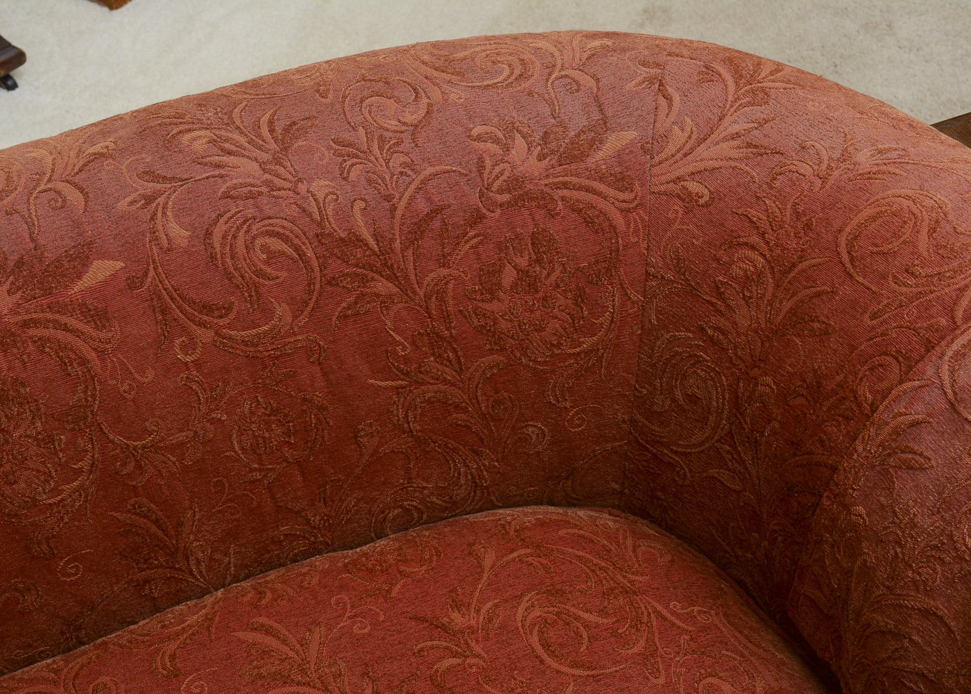 Curved Sofa by C.R. Laine
