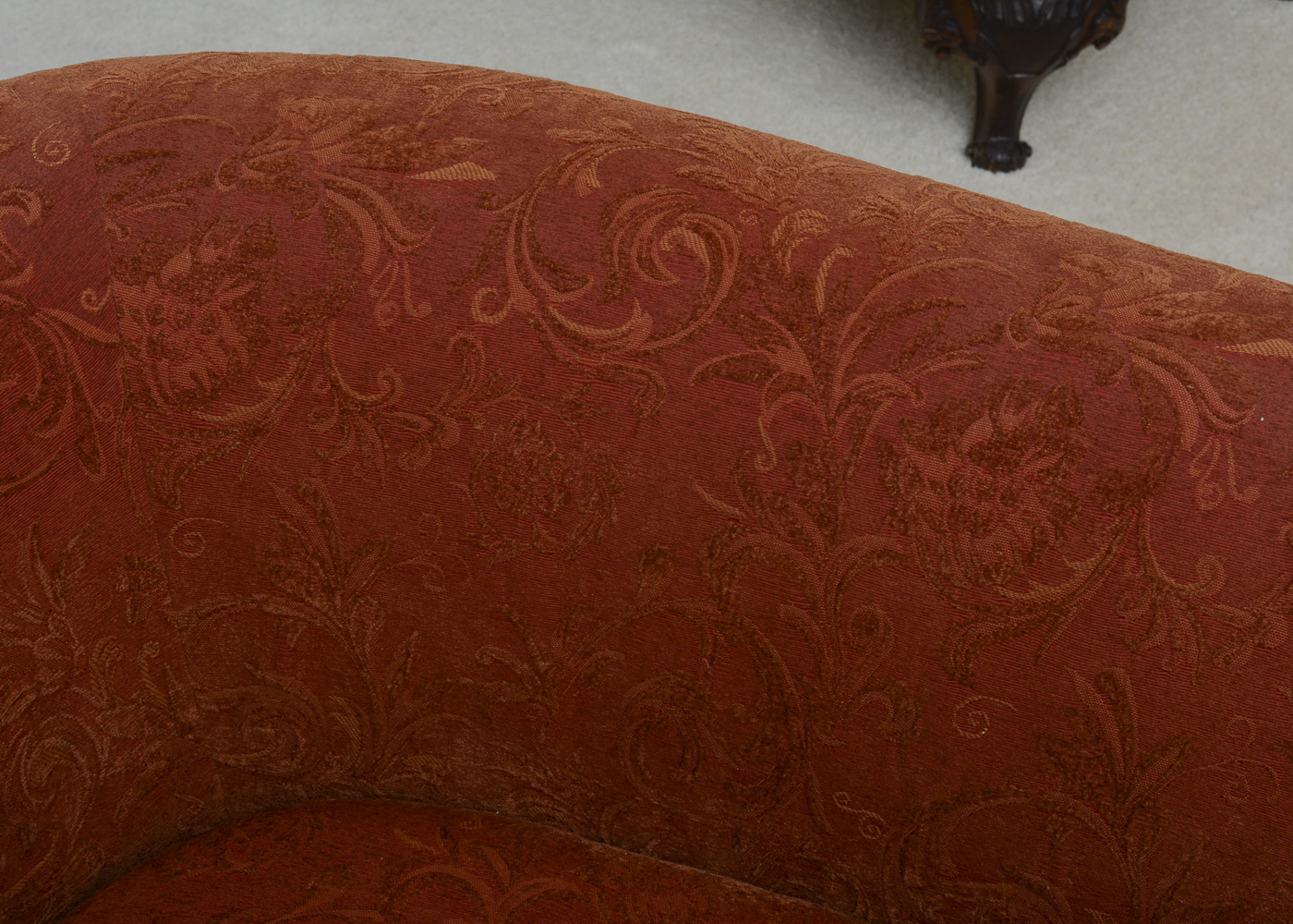 Curved Sofa by C.R. Laine