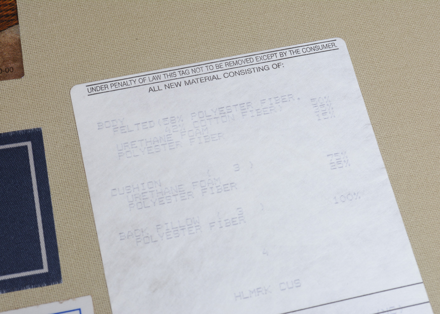 Curved Sofa by C.R. Laine