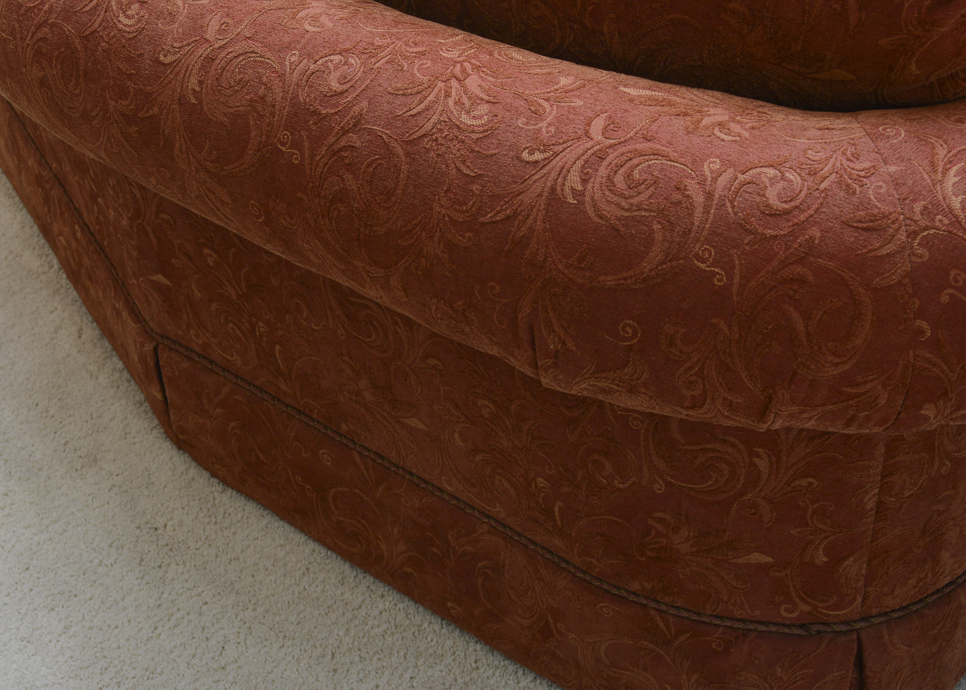 Curved Sofa by C.R. Laine