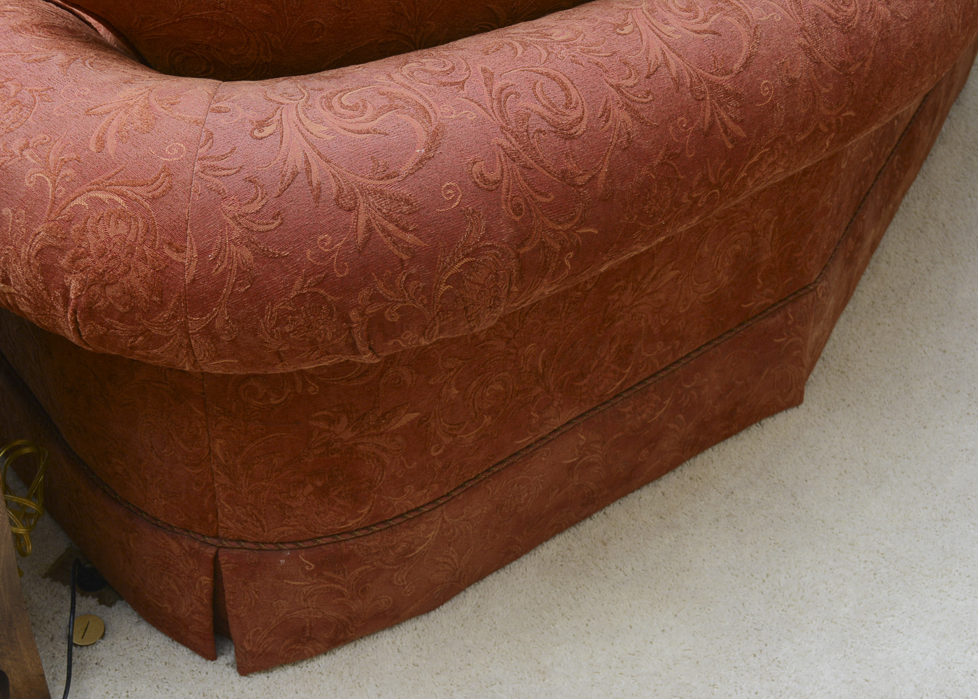 Curved Sofa by C.R. Laine