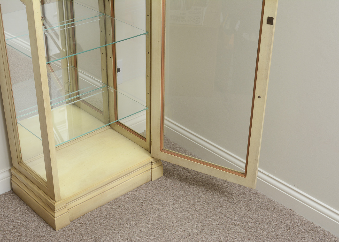 Illuminated Curio Cabinet