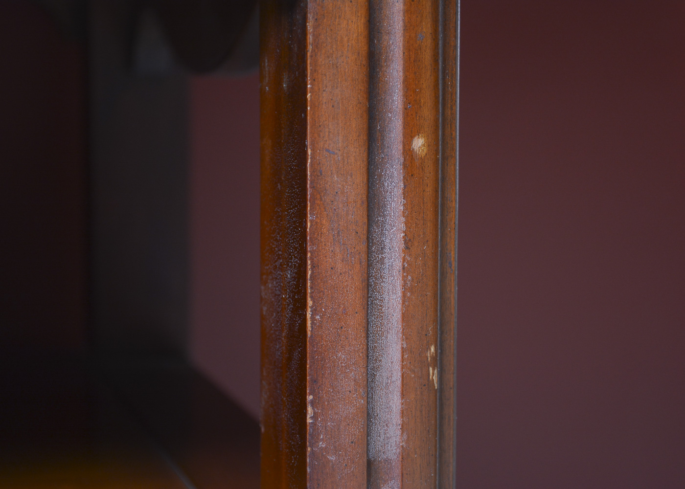 French Provincial Style Drop Leaf Bar Cart
