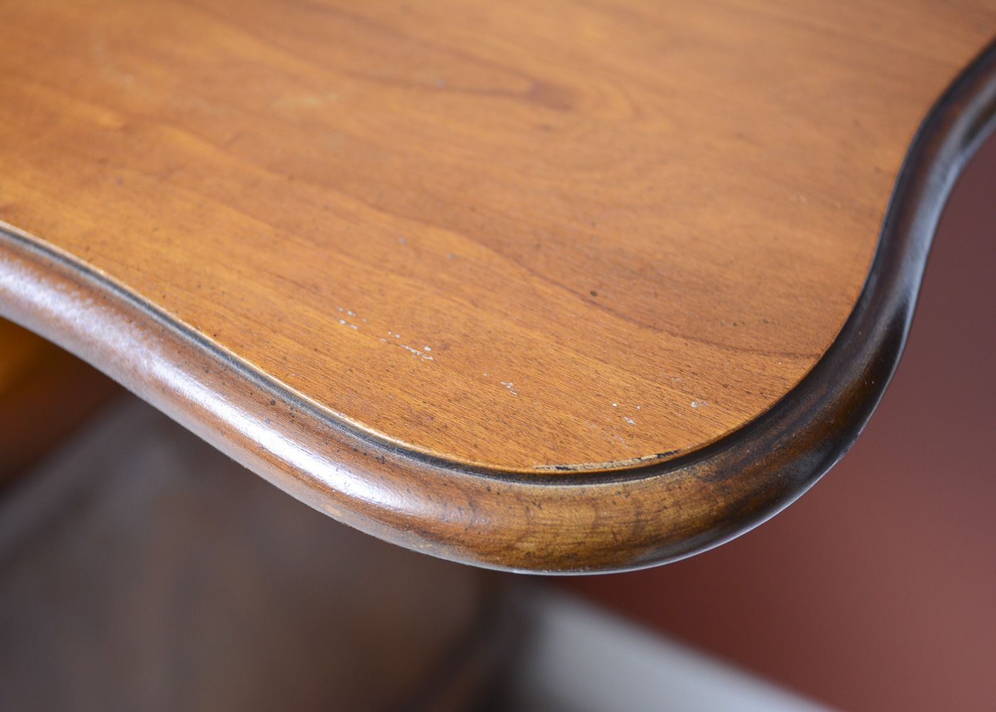 French Provincial Style Drop Leaf Bar Cart