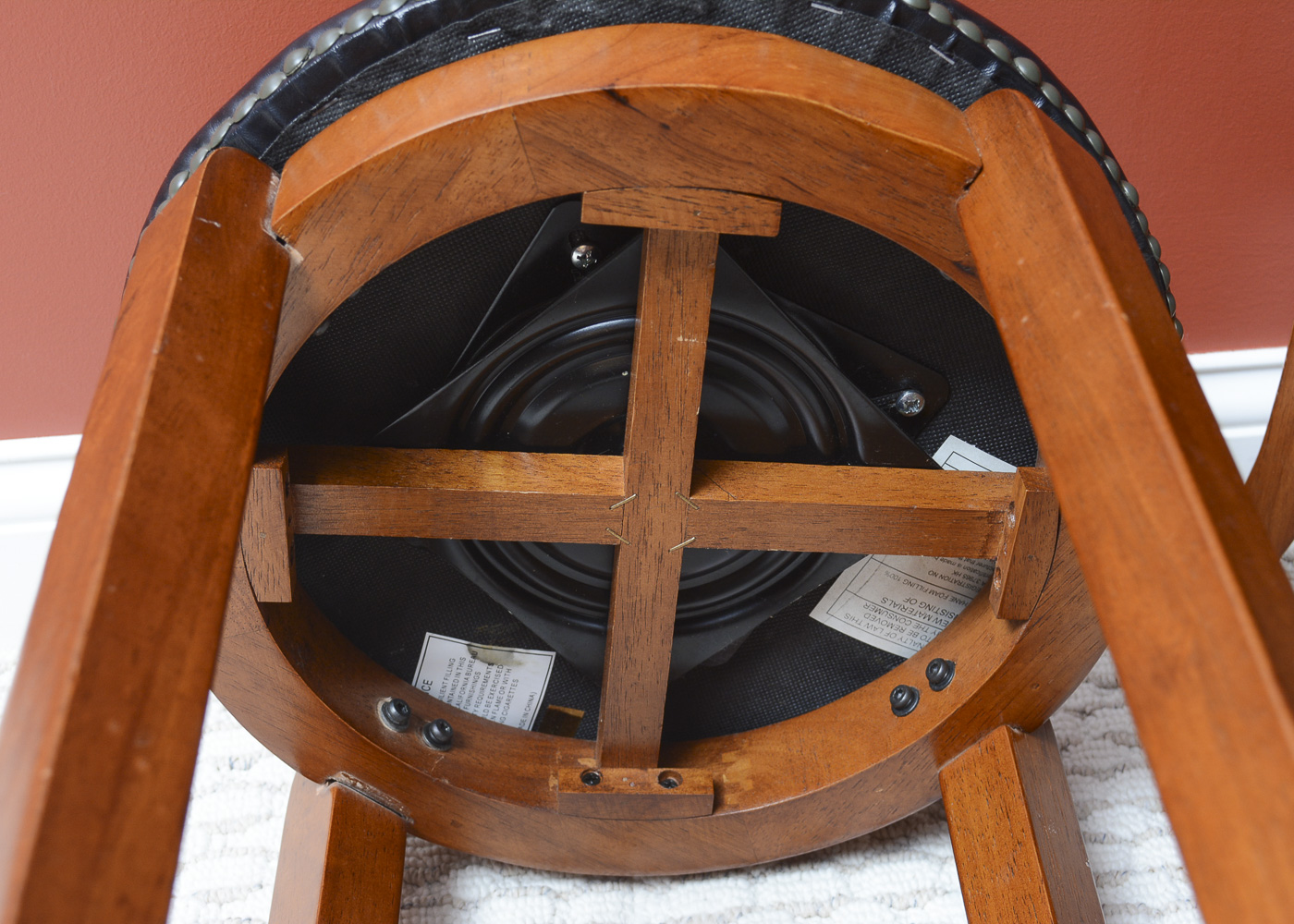 Pair of Swivel Bar Stools