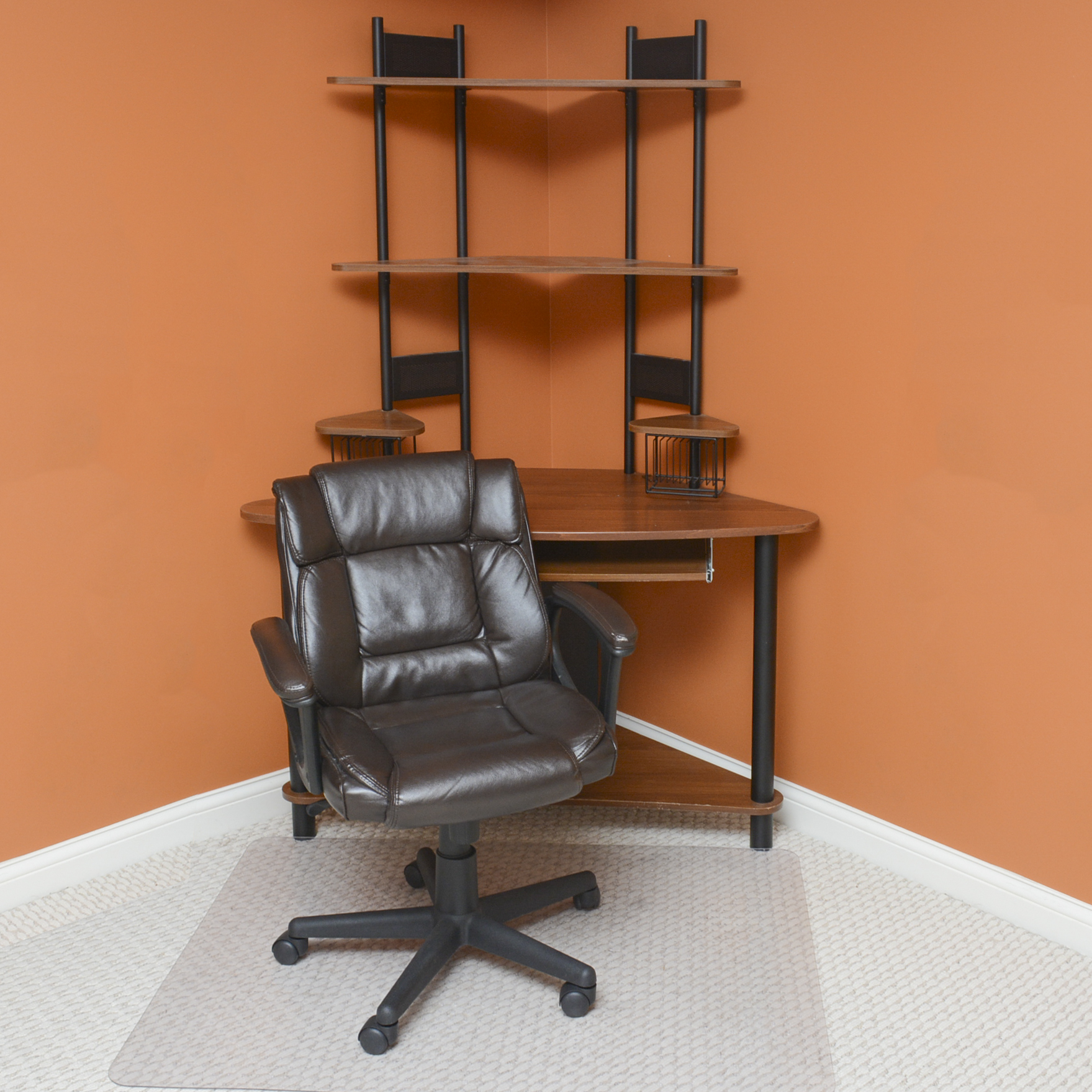 Corner Computer Desk and Chair