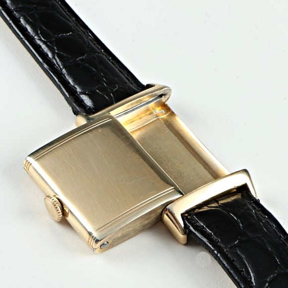 Circa 1939 Hamilton Otis 14K "Reverso" Gold Filled Tank Watch