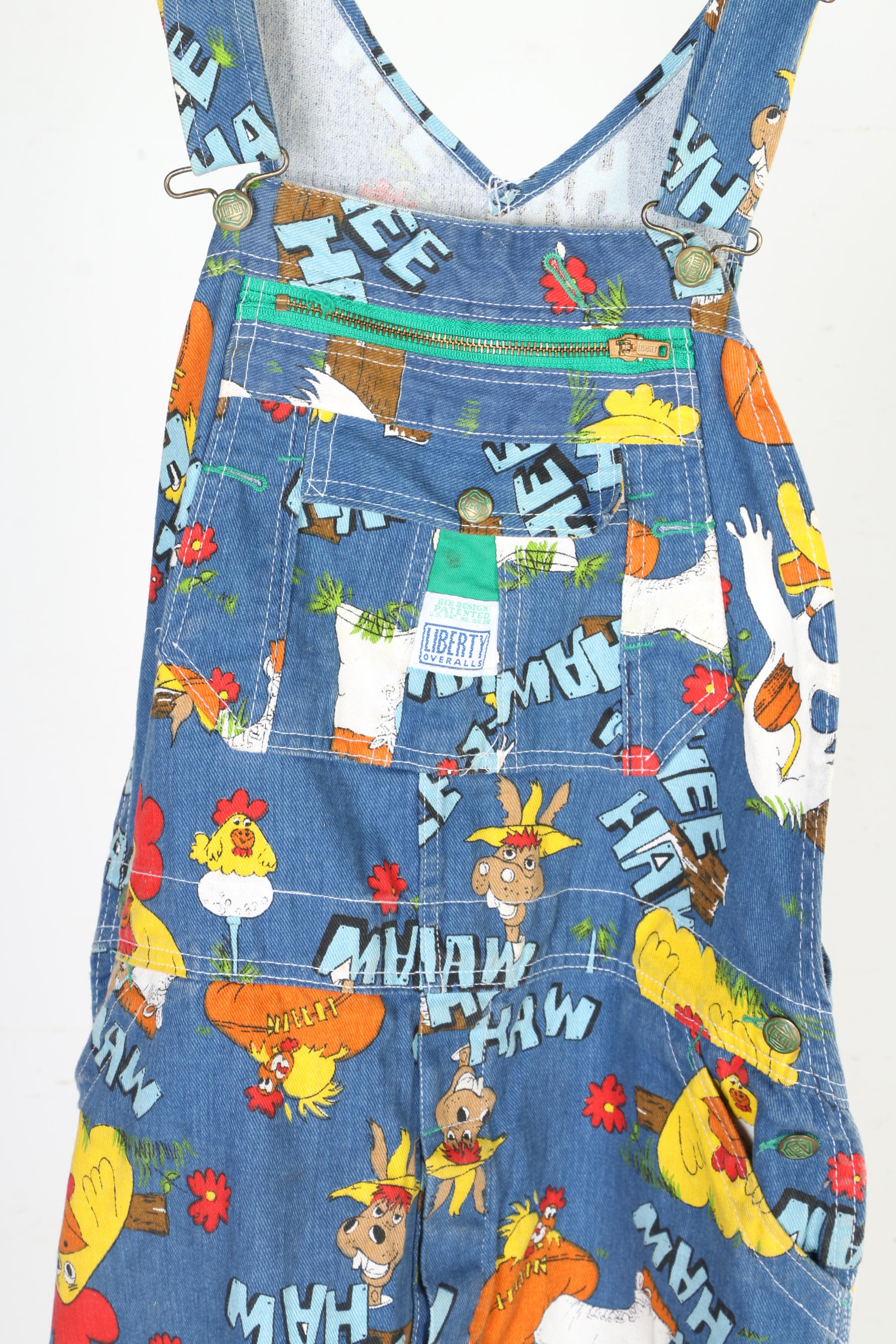 Vintage 1970s Liberty Overalls Featuring Hee Haw
