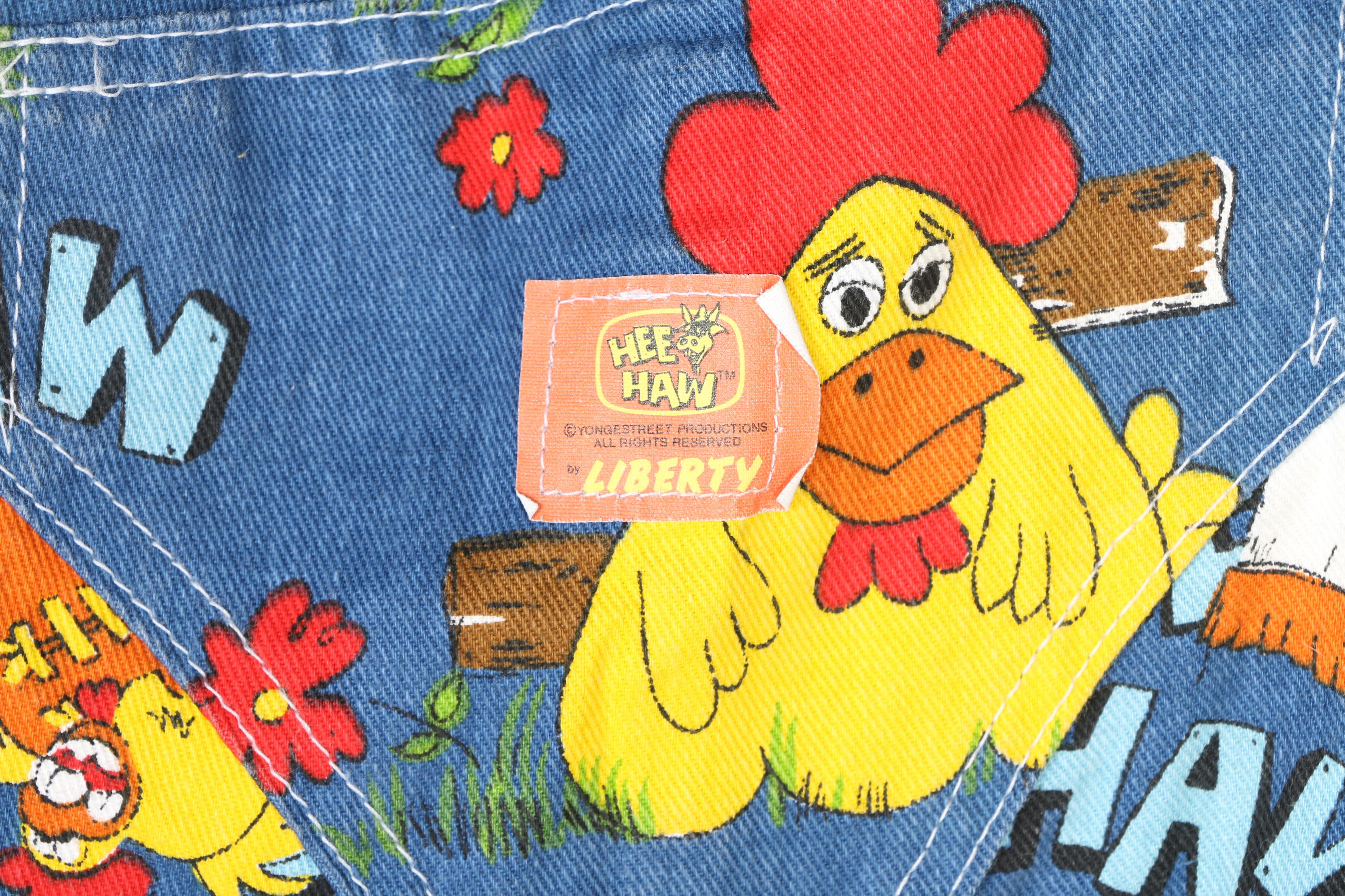 Vintage 1970s Liberty Overalls Featuring Hee Haw