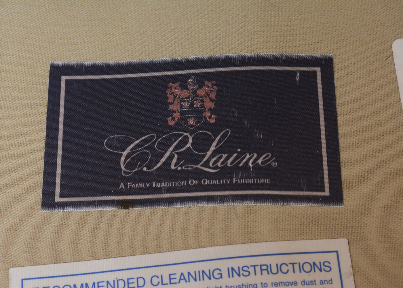 C. R. Laine Upholstered Love Seat