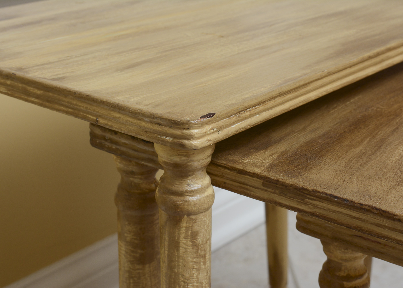 Hand-Painted Nesting Tables