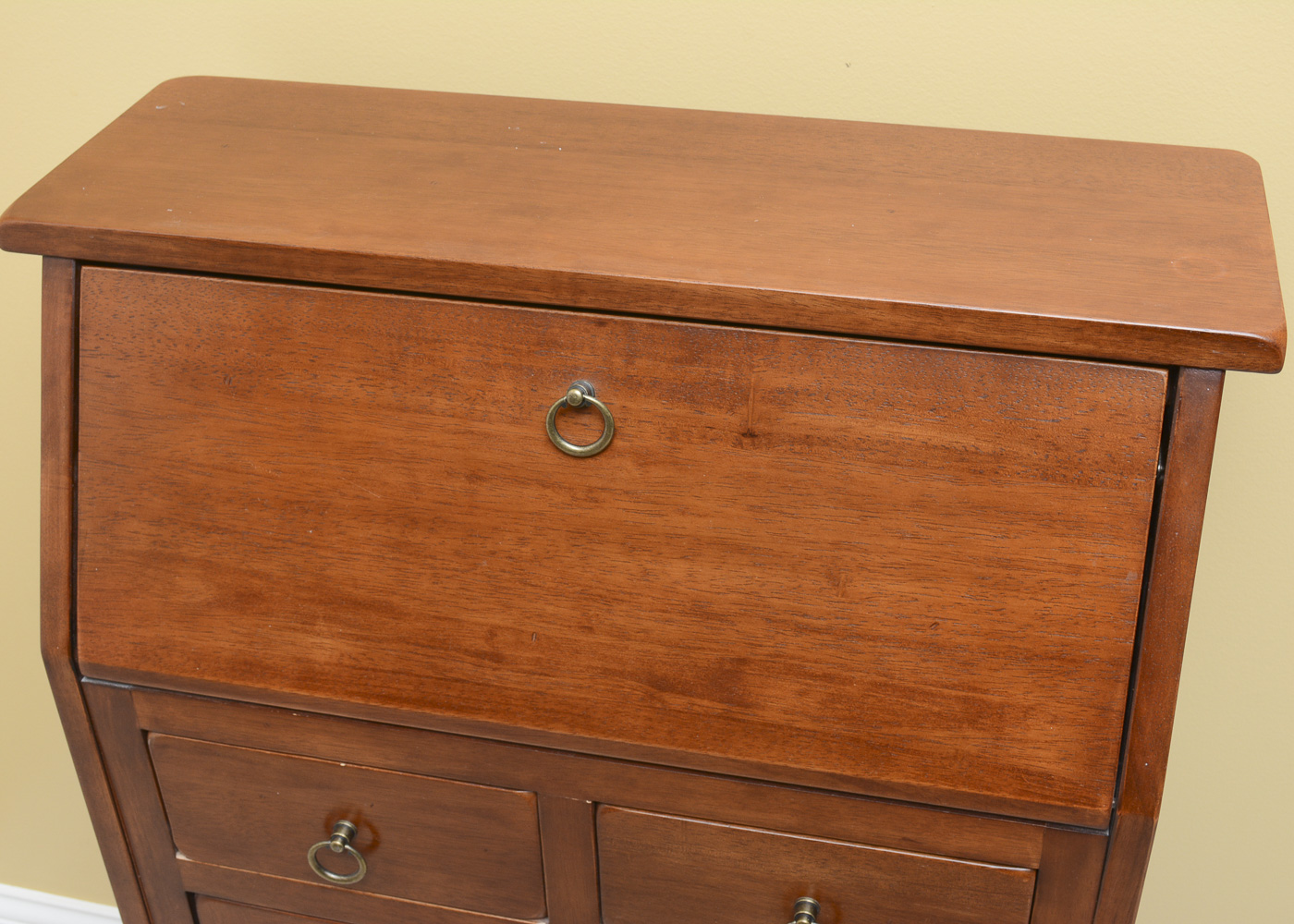 Wooden Drop-Front Secretary