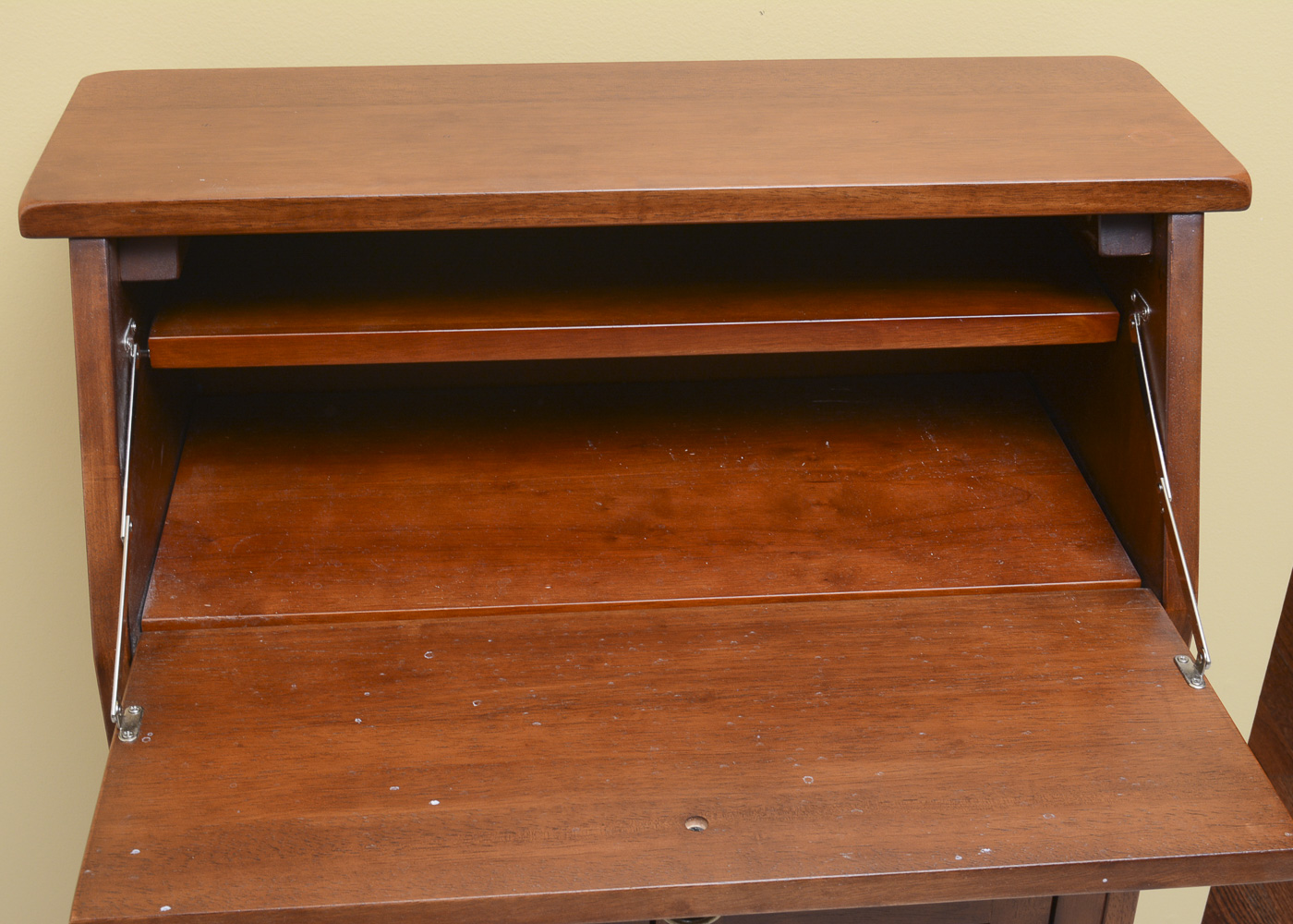 Wooden Drop-Front Secretary