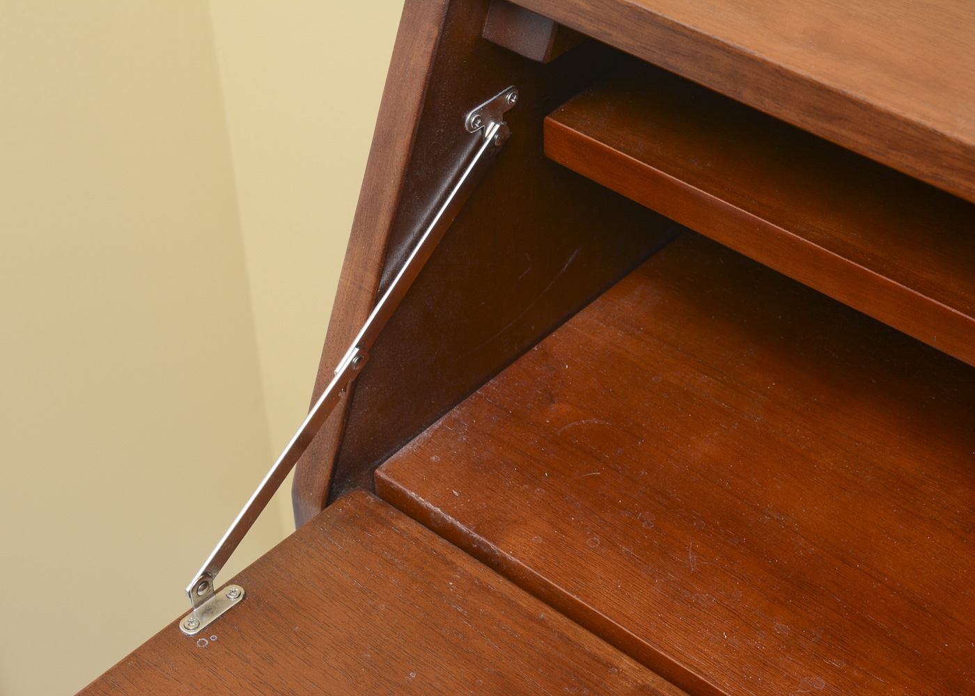 Wooden Drop-Front Secretary