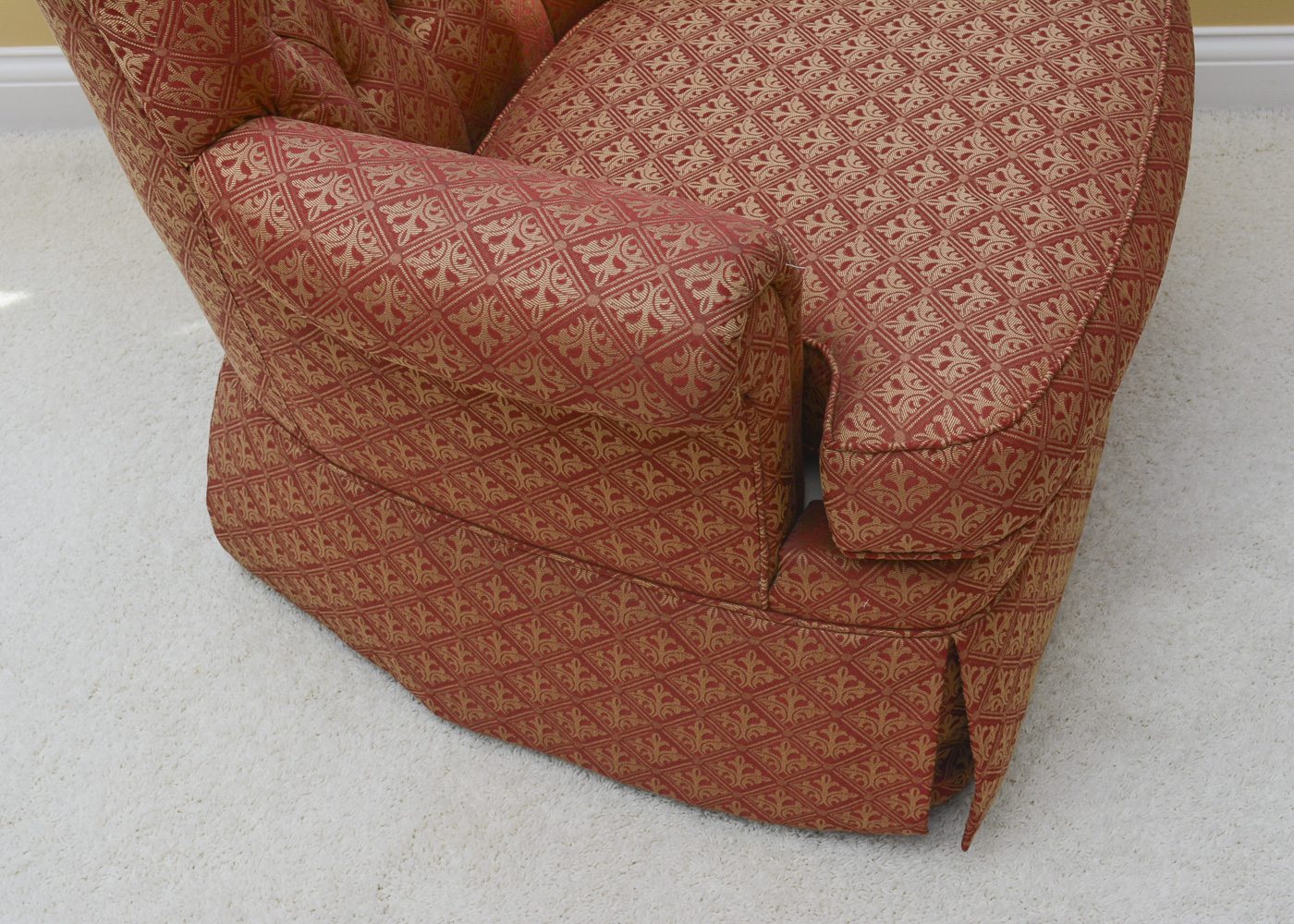 Disque Furniture Swivel Rocker Armchair