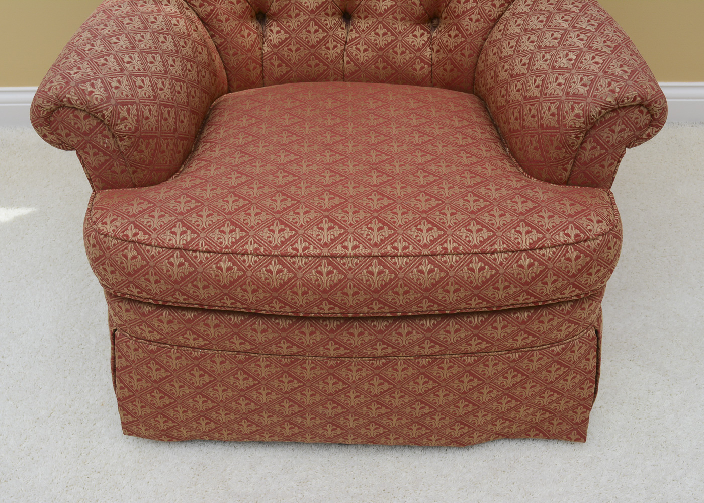 Disque Furniture Swivel Rocker Armchair