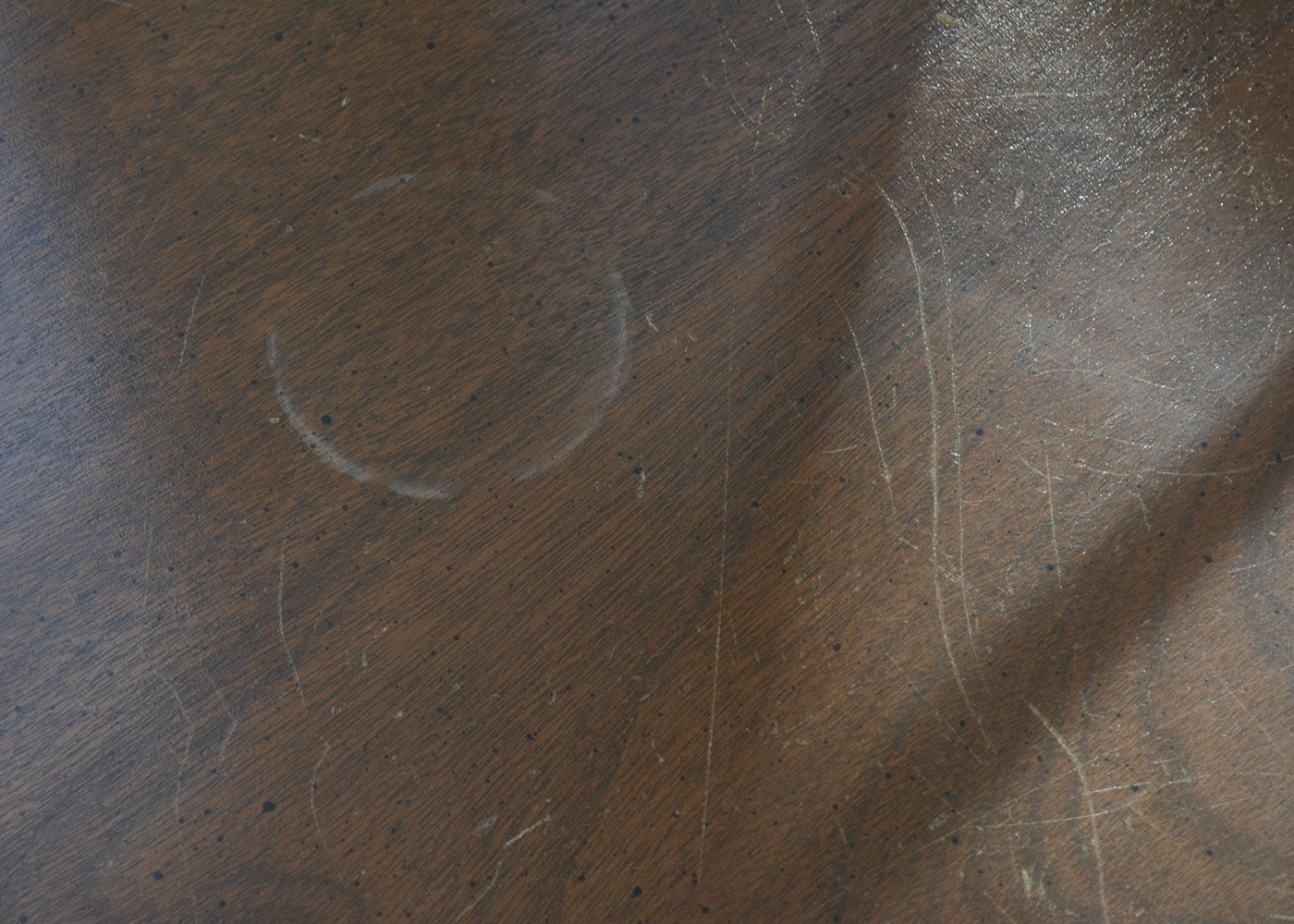 Vintage Drop Leaf U-Shaped Desk