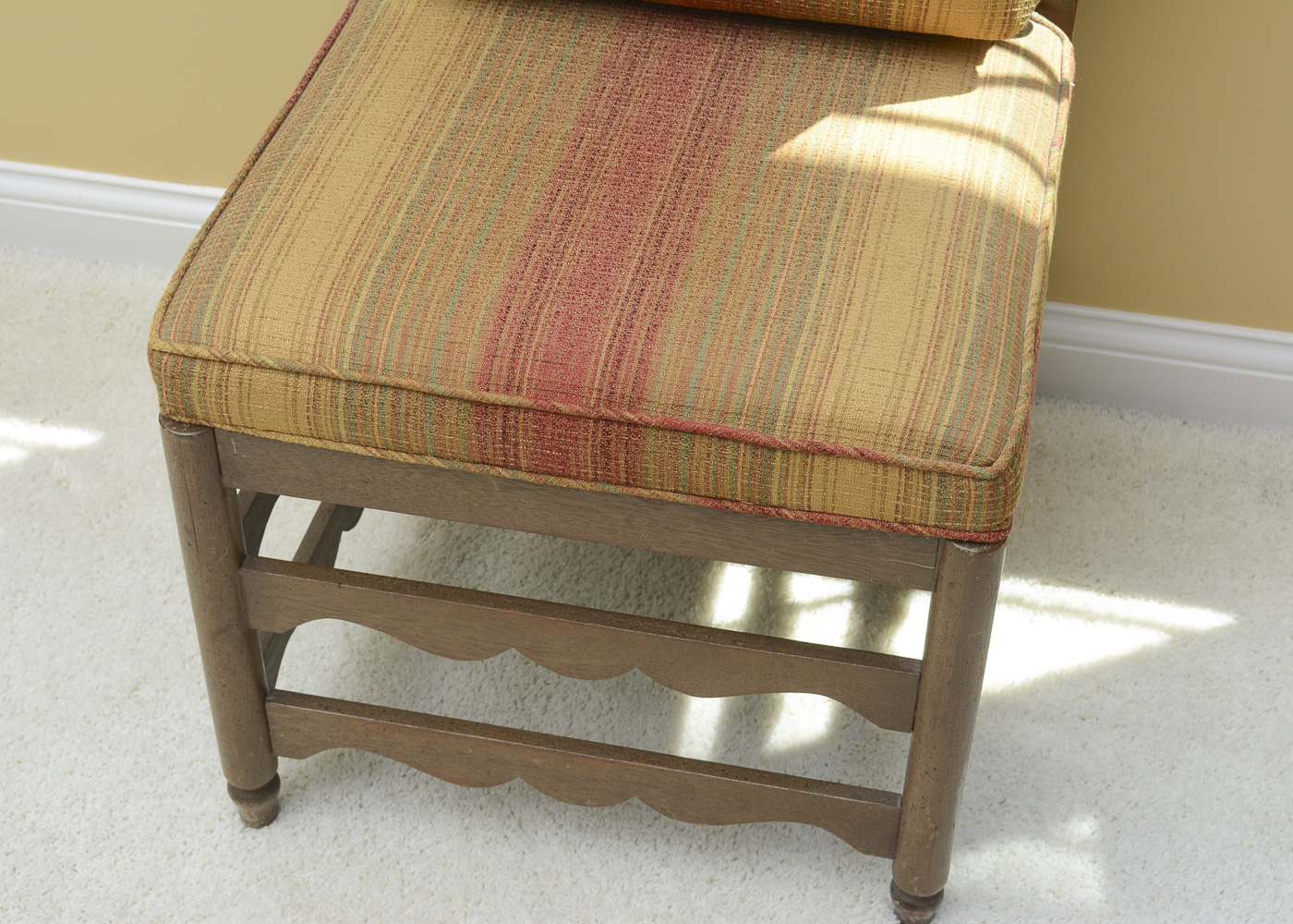 Wooden Wingback Chair
