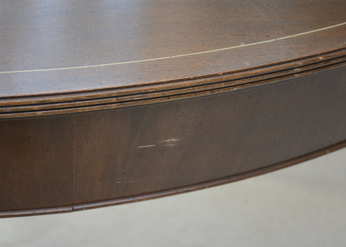 Vintage Drop Leaf U-Shaped Desk