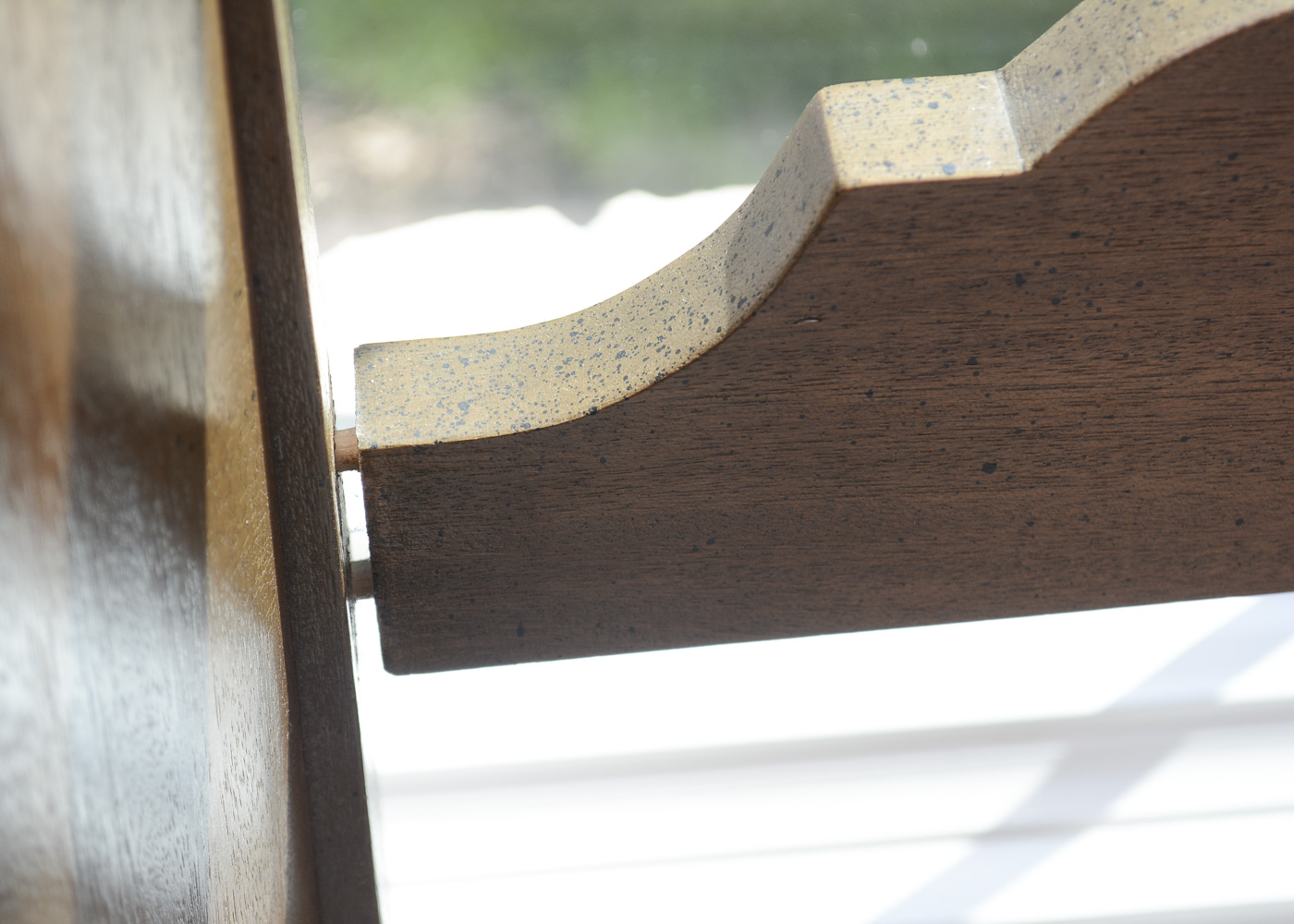Wooden Wingback Chair