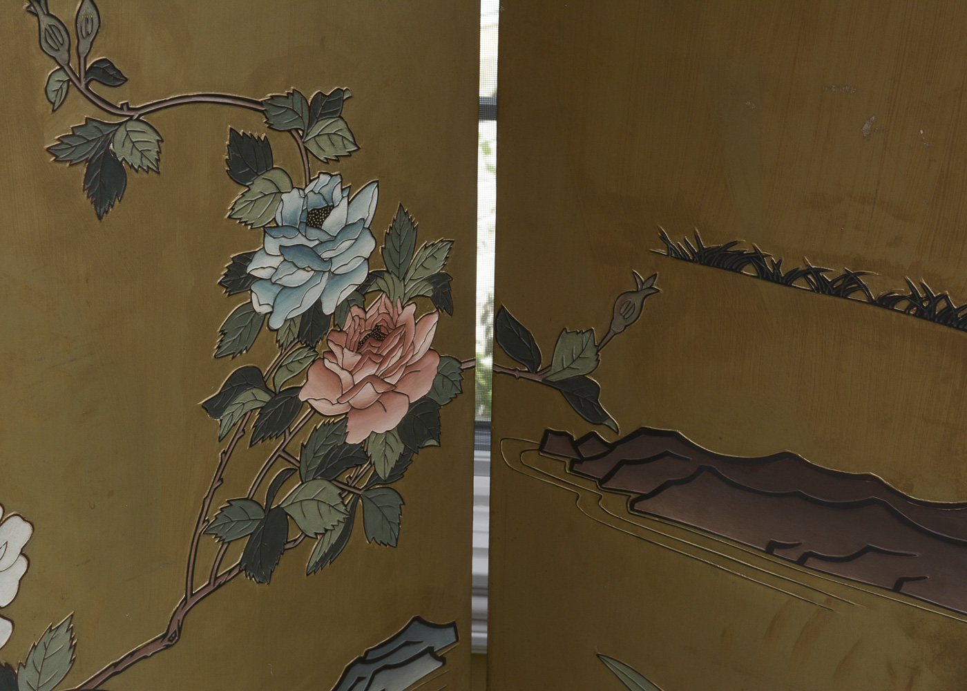 Chinese Inspired Room Divider