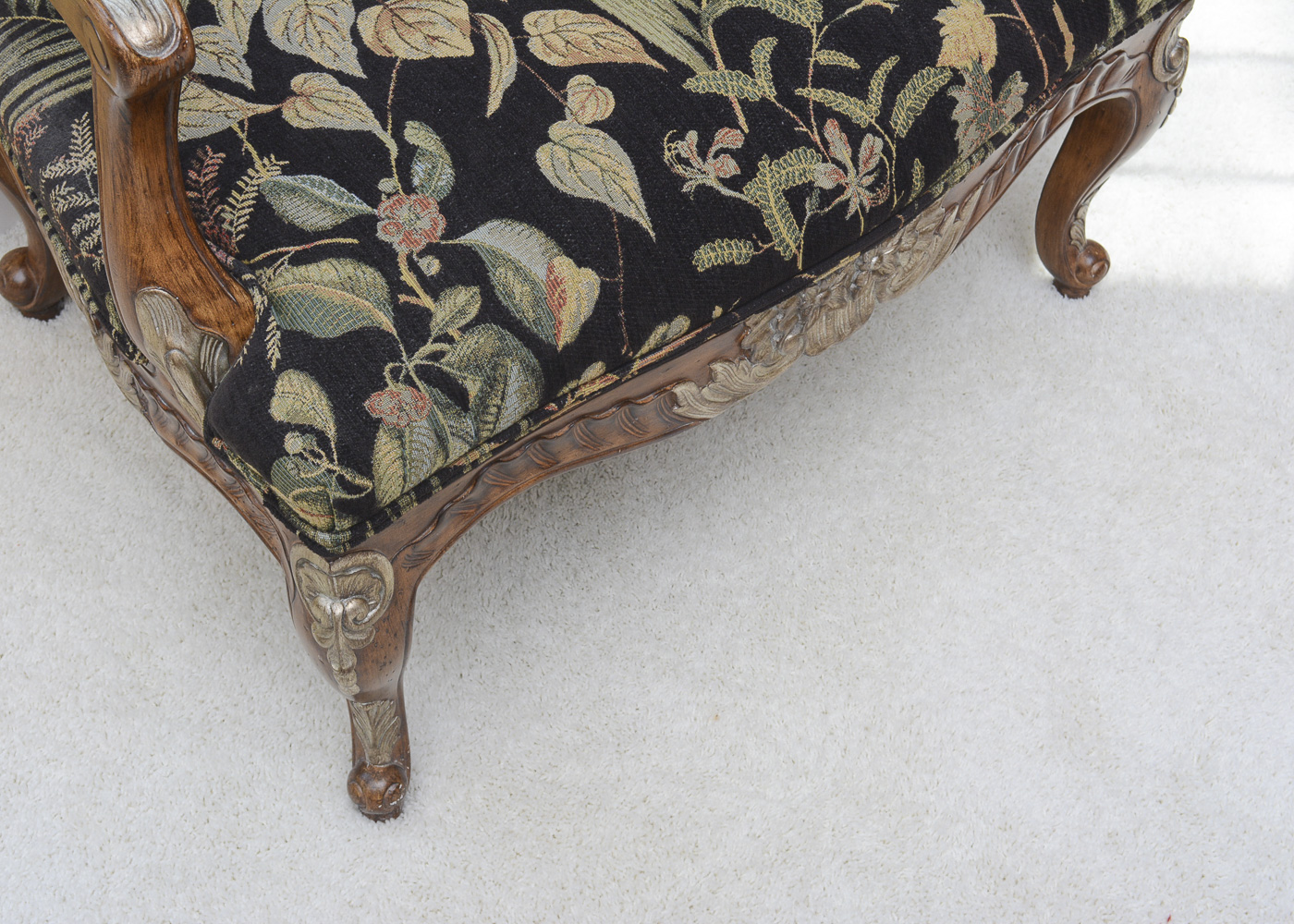 Louis XV Style Fauteuil Chair by Smith Brothers of Berne