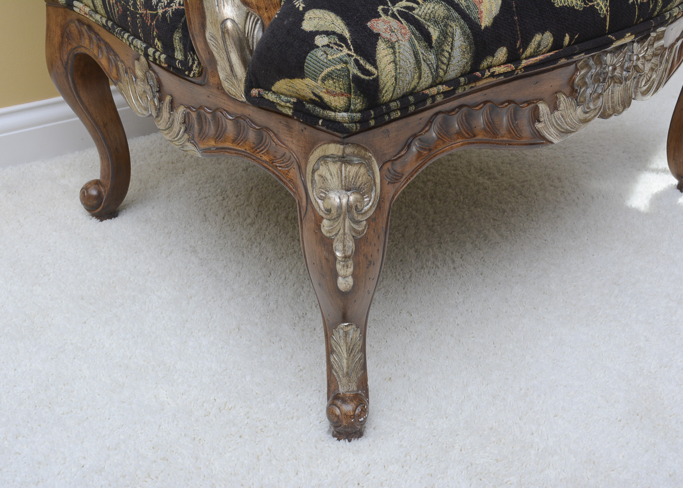Louis XV Style Fauteuil Chair by Smith Brothers of Berne