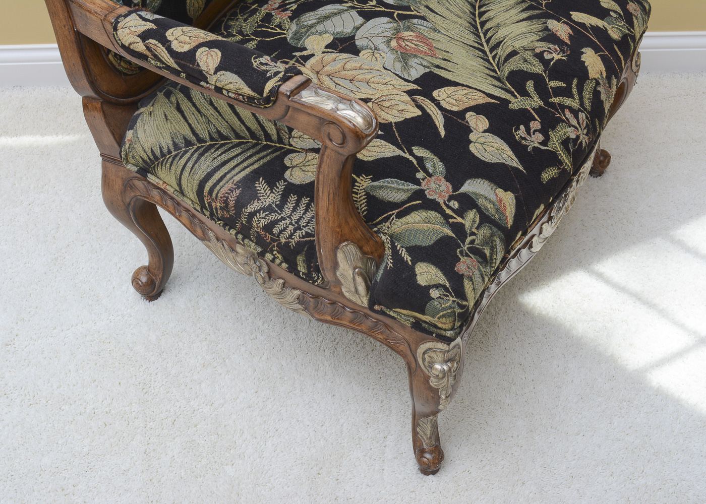 Louis XV Style Fauteuil Chair by Smith Brothers of Berne