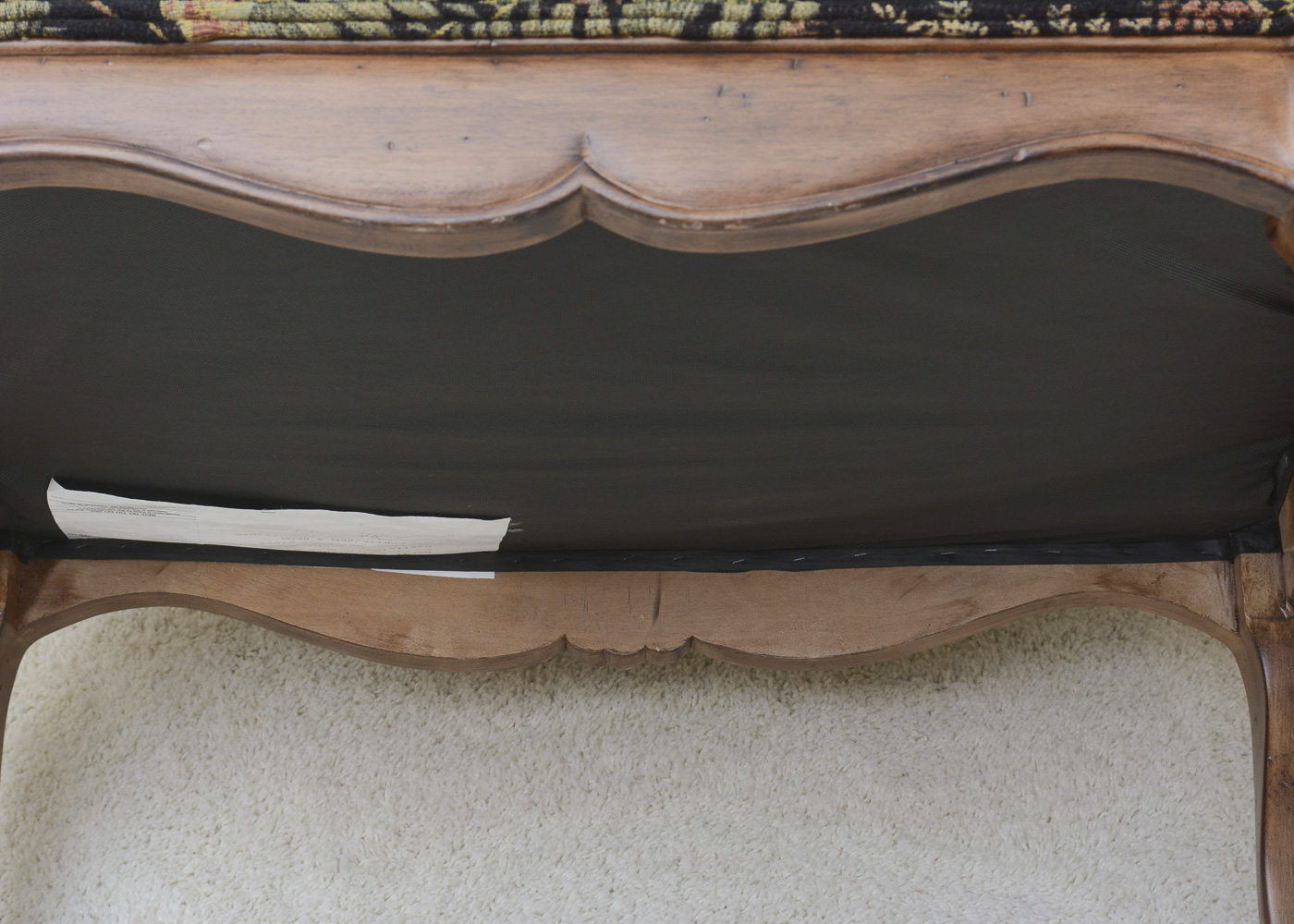 Louis XV Style Fauteuil Chair by Smith Brothers of Berne