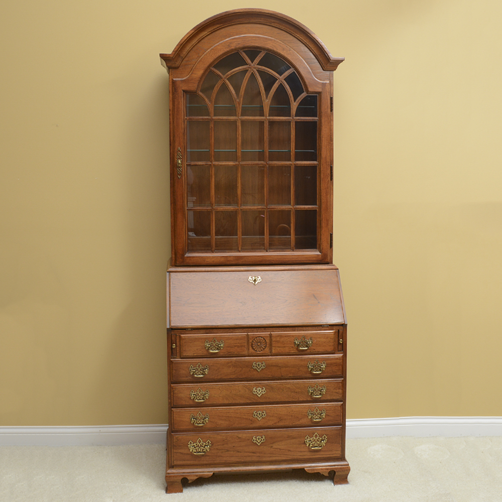 Thomasville "Fisher Park" Oak Secretary Desk