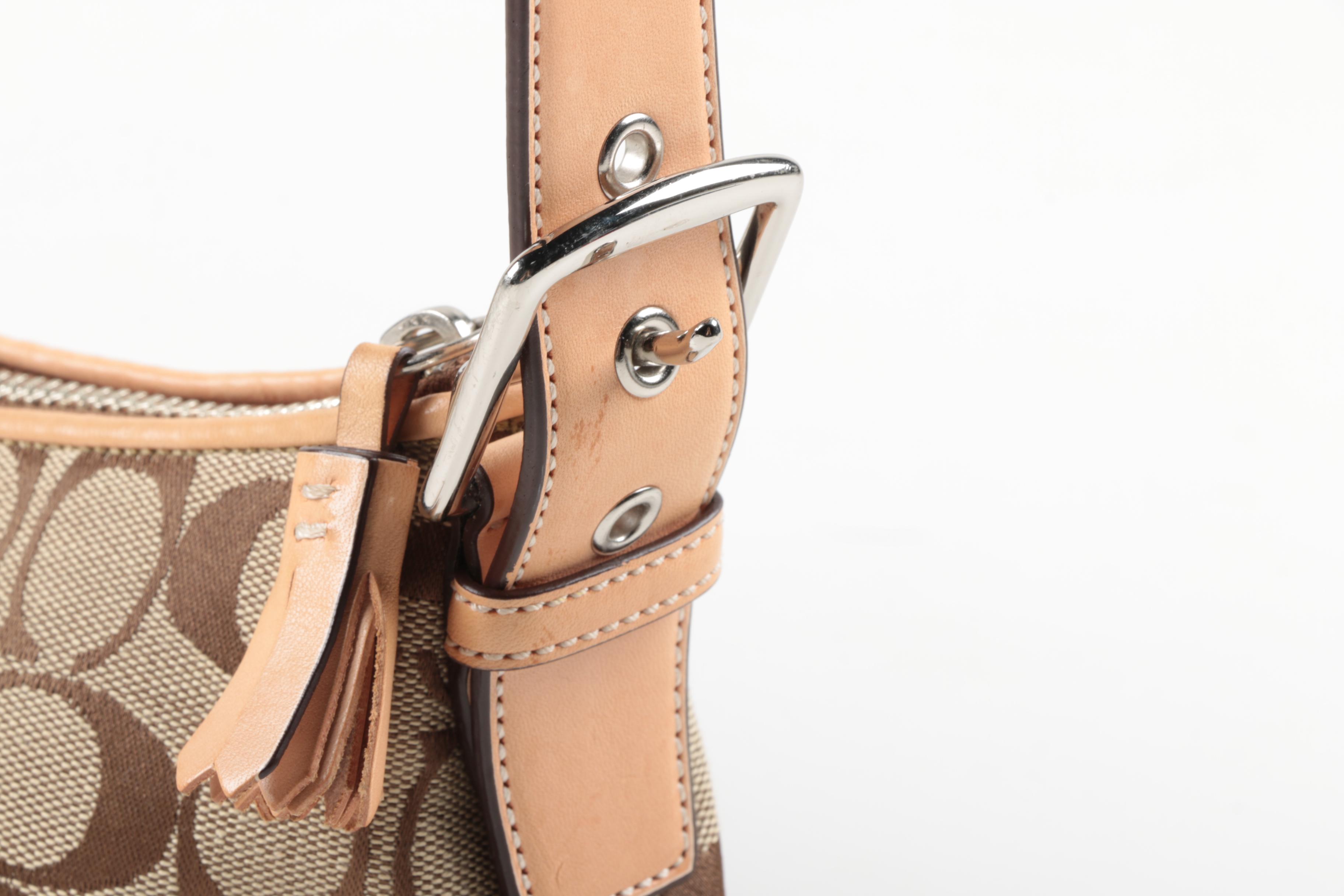 Coach Chelsea Satchel and Signature Demi Bag