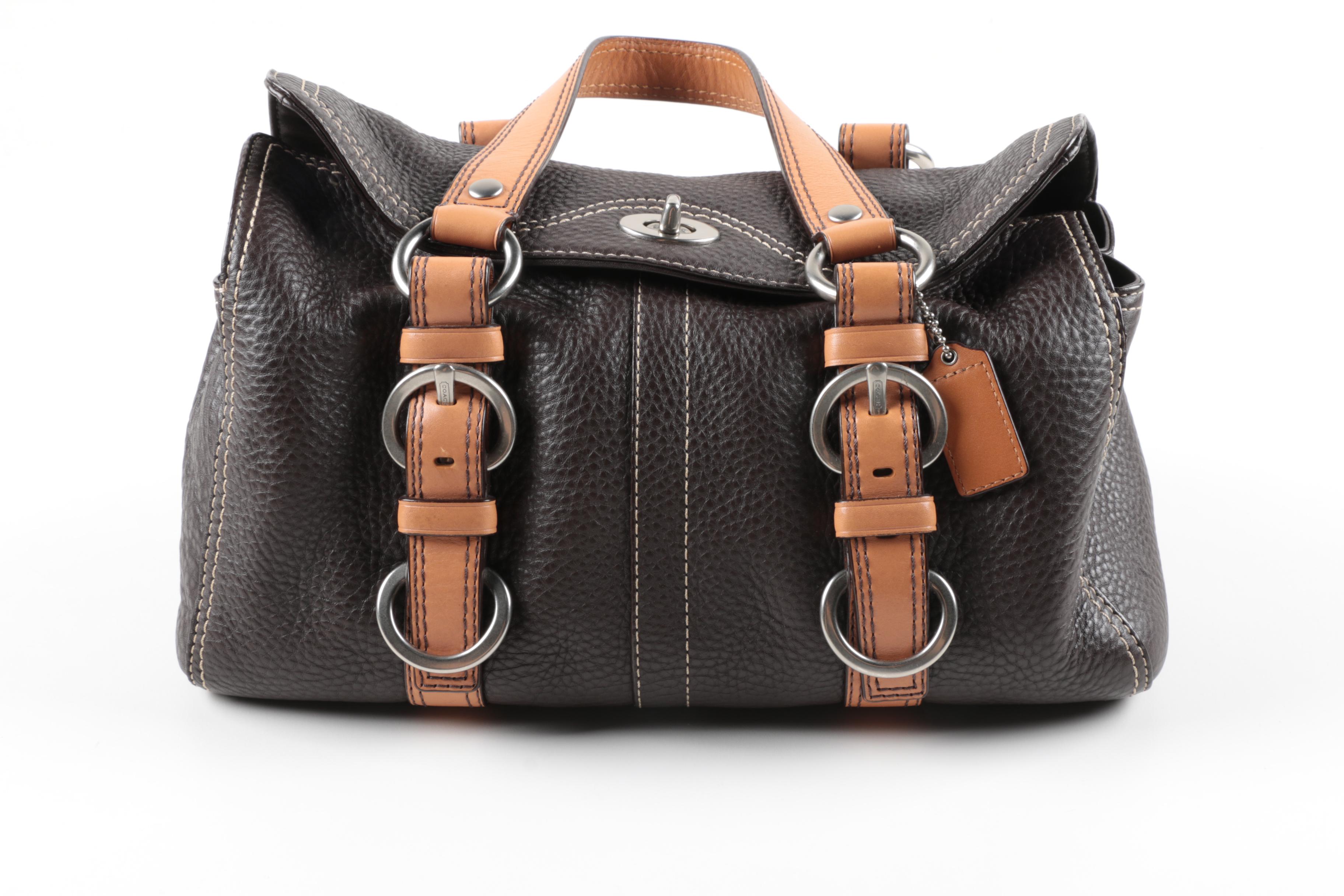 Coach Chelsea Satchel and Signature Demi Bag