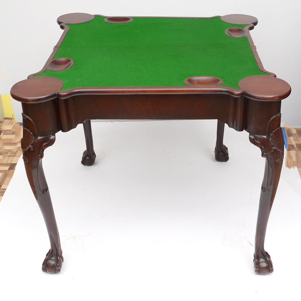 Vintage Mahogany Game Table
