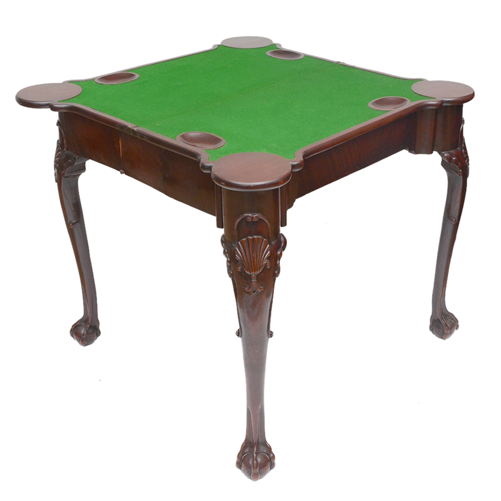 Vintage Mahogany Game Table