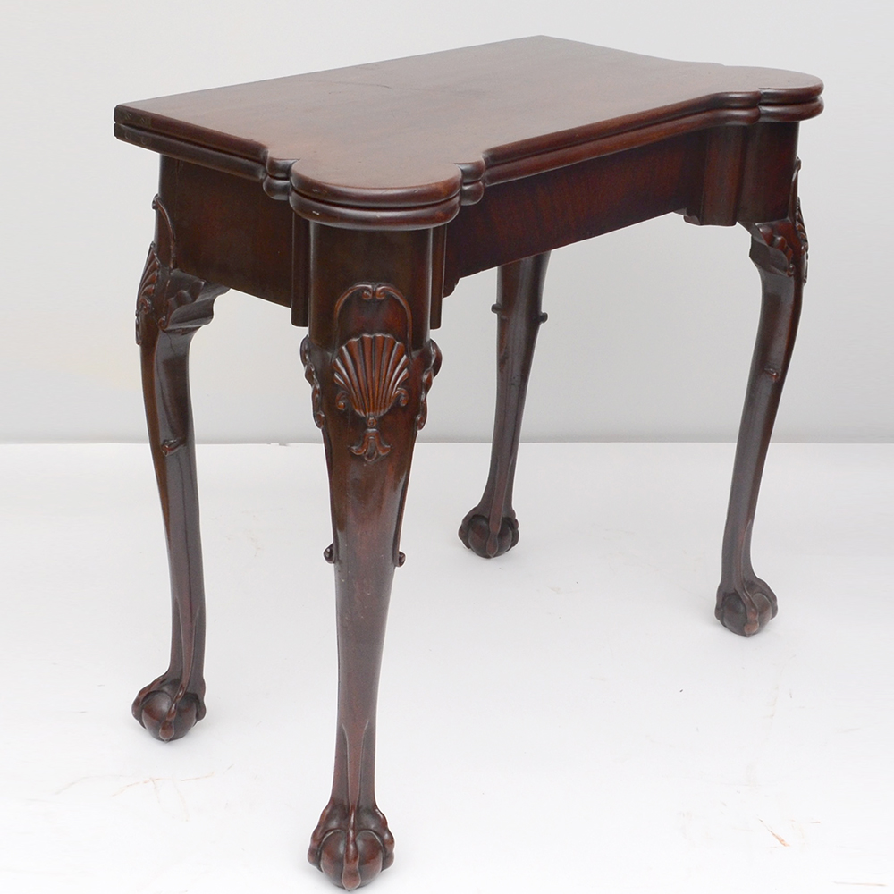 Vintage Mahogany Game Table