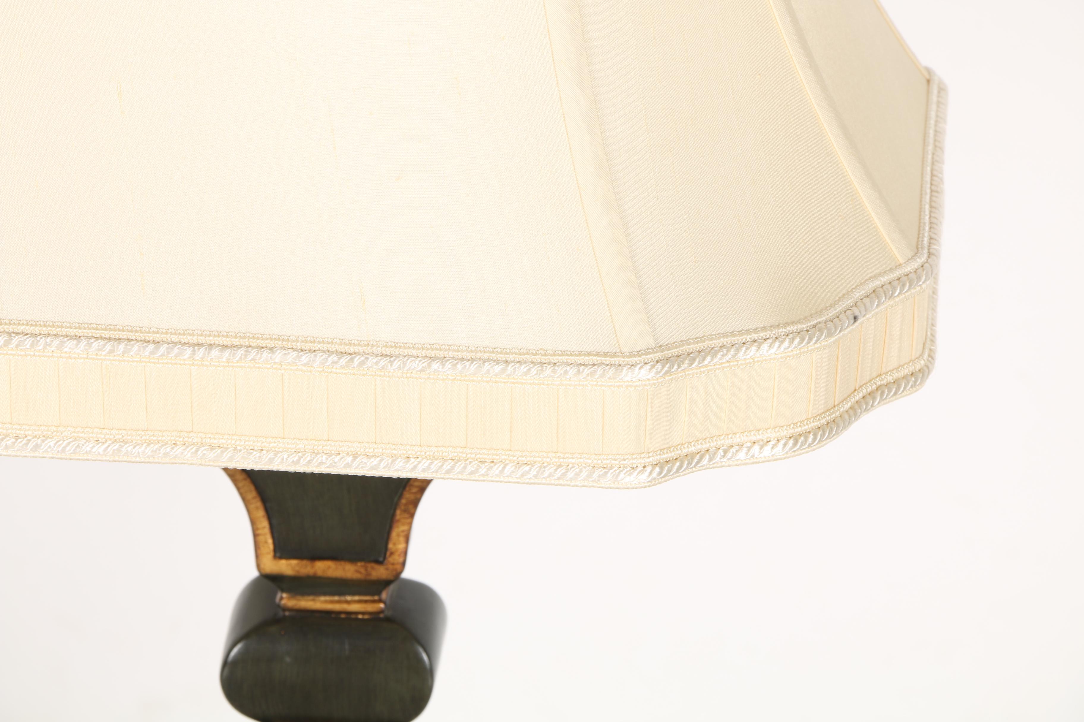 Black and Gold Tone Table Lamps