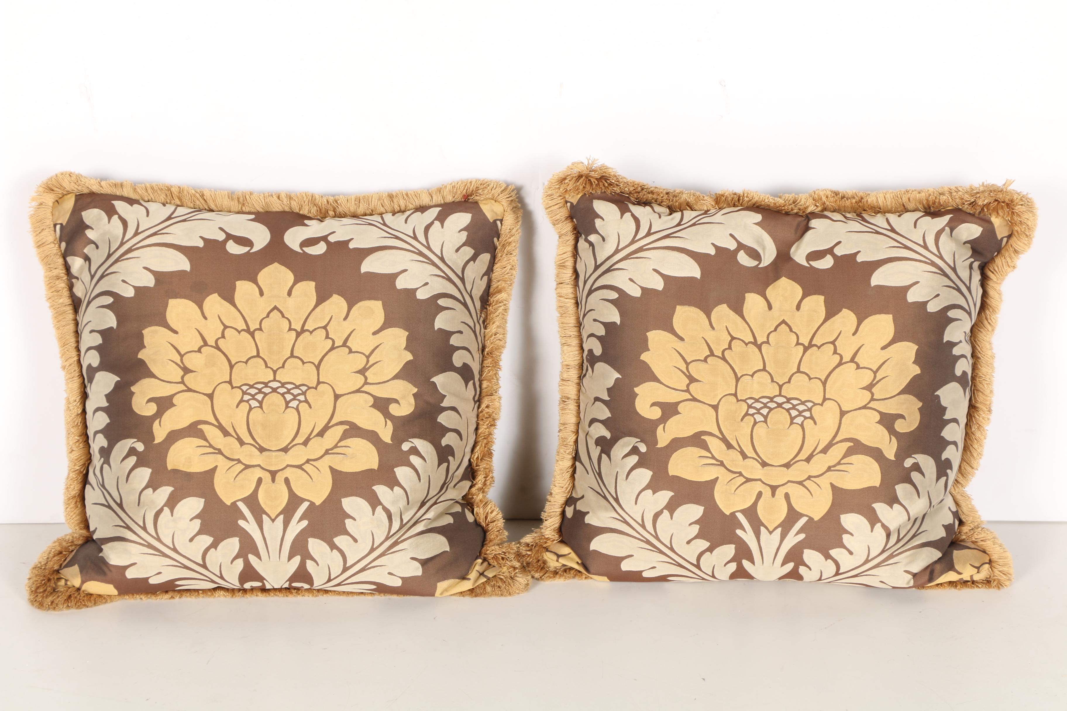 Floral Throw Pillows